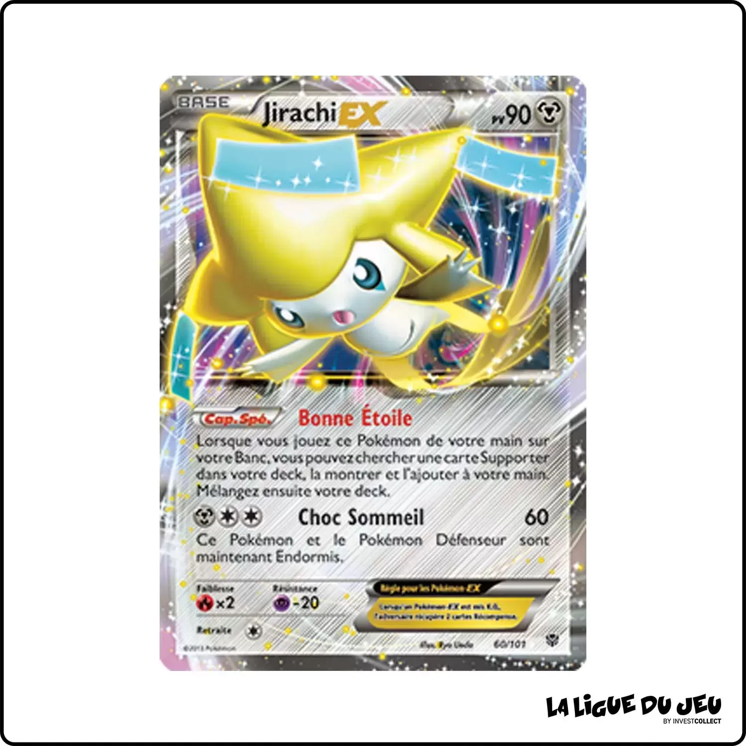 Ultra - Pokemon - Explosion Plasma - Jirachi-EX 60/101