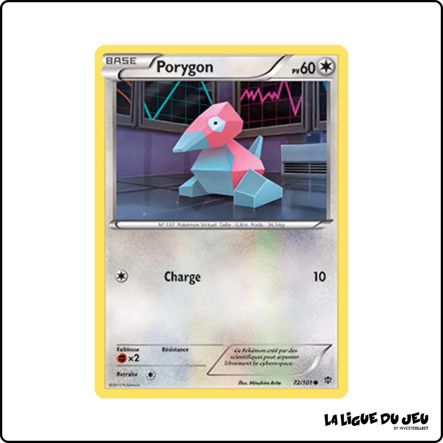 Commune - Pokemon - Explosion Plasma - Porygon 72/101