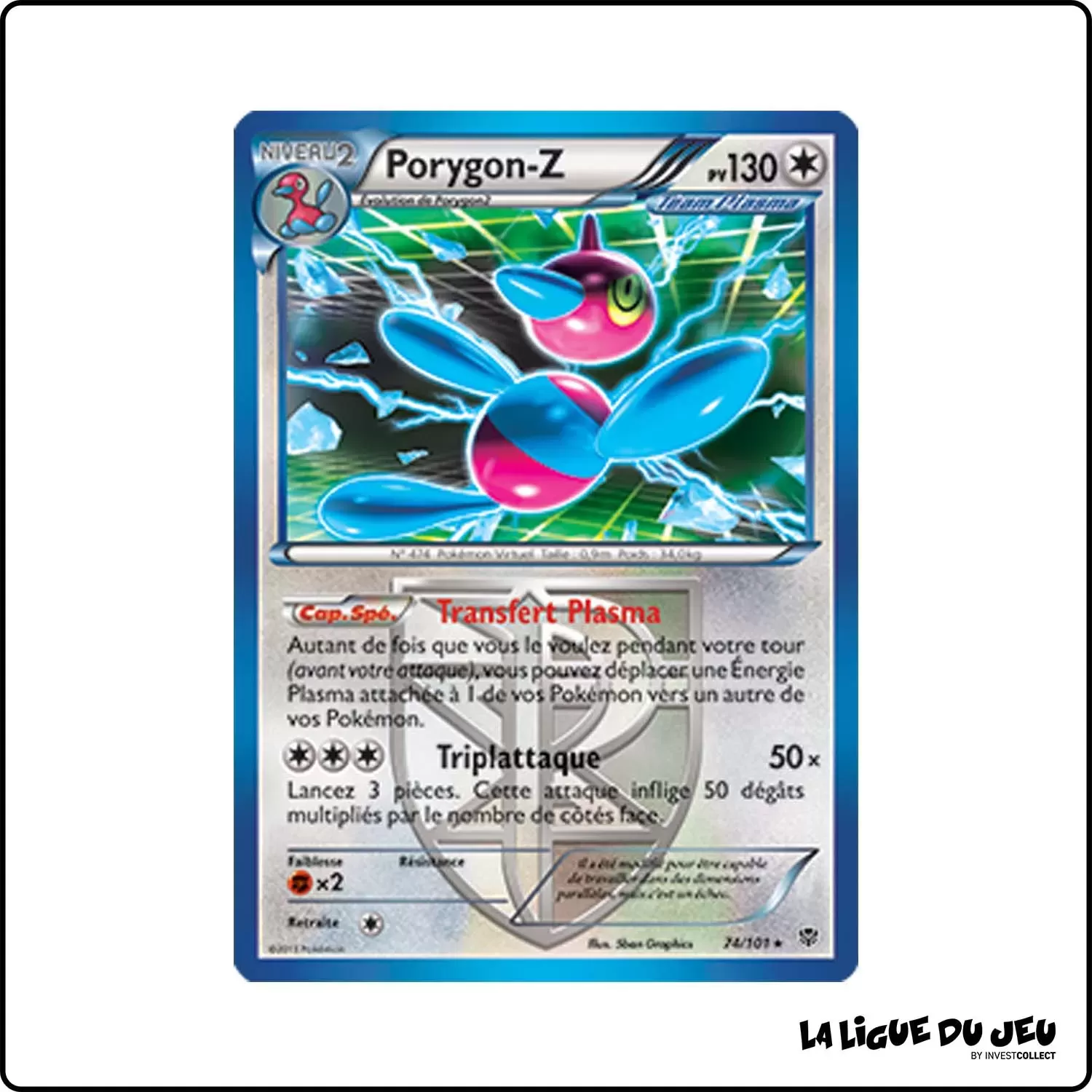 Holo - Pokemon - Explosion Plasma - Porygon-Z 74/101