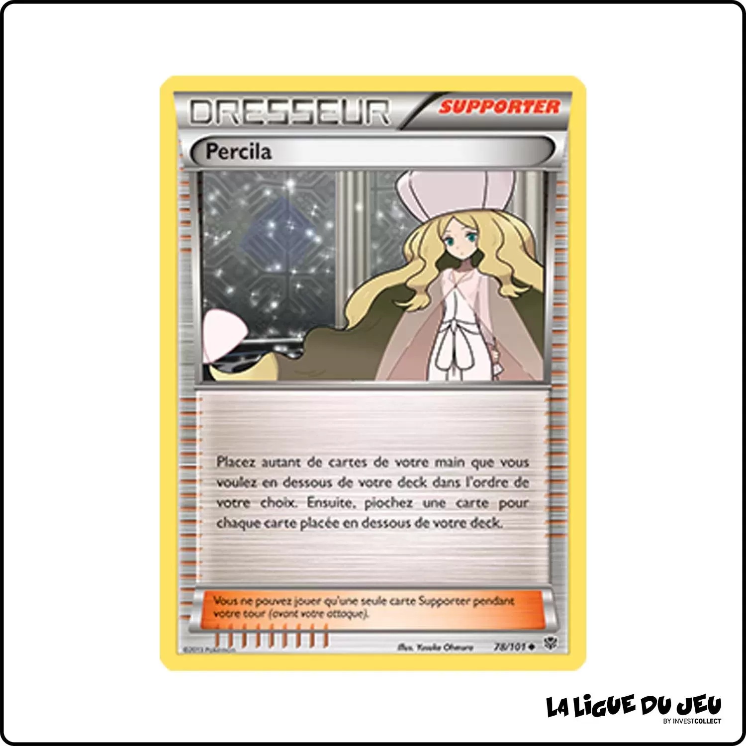 Peu commune - Pokemon - Explosion Plasma - Percila 78/101