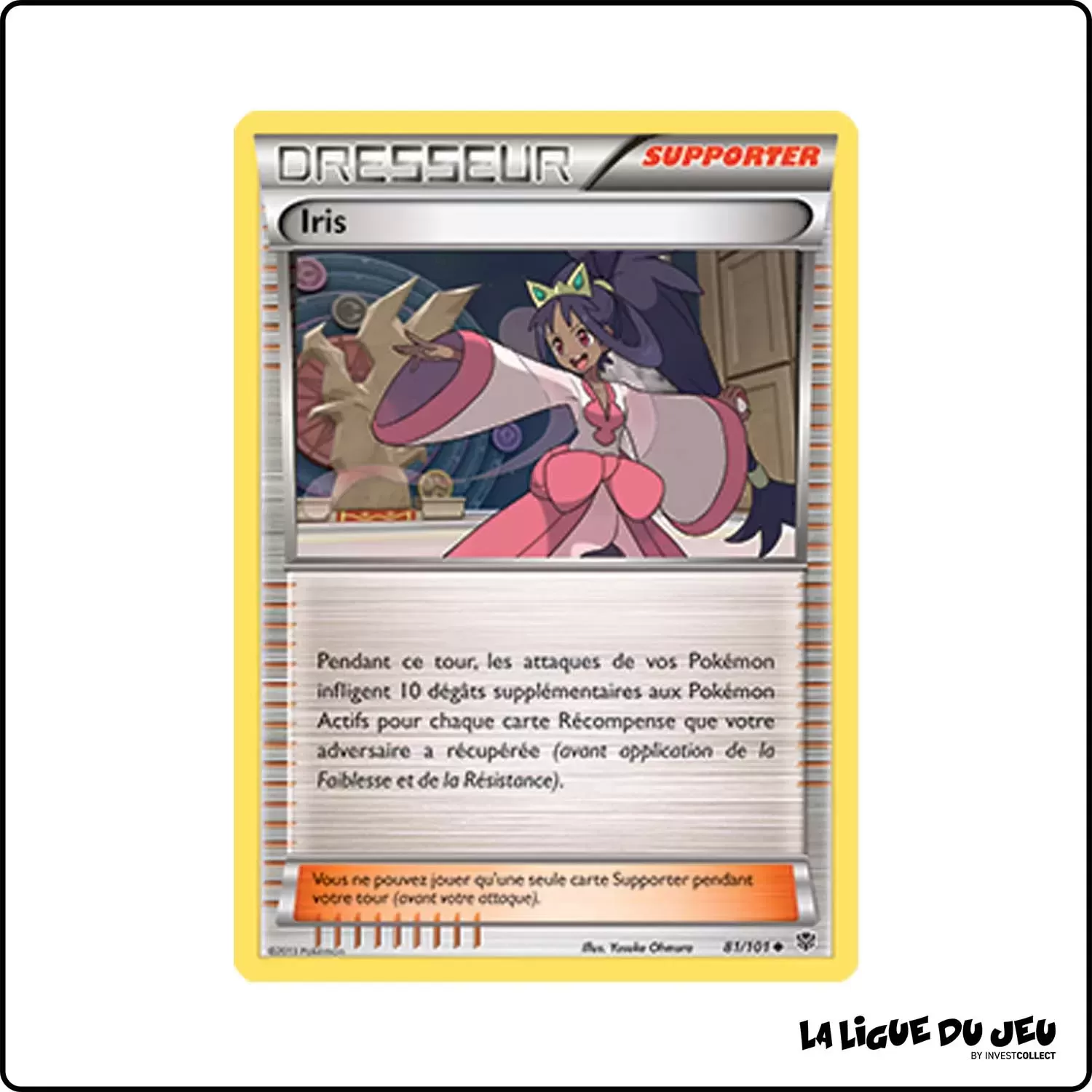 Peu commune - Pokemon - Explosion Plasma - Iris 81/101