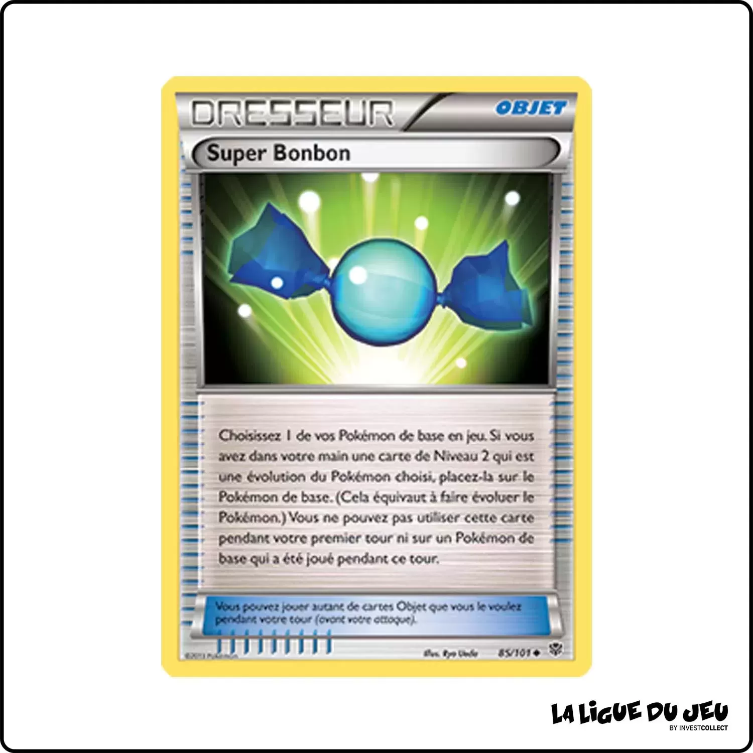 Peu commune - Pokemon - Explosion Plasma - Super Bonbon 85/101