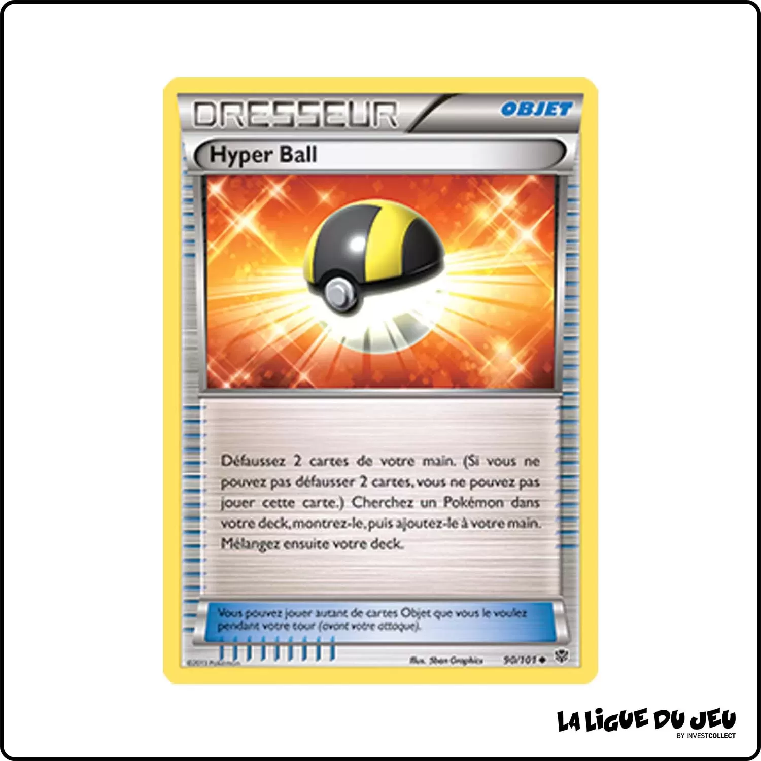 Peu commune - Pokemon - Explosion Plasma - Hyper Ball 90/101