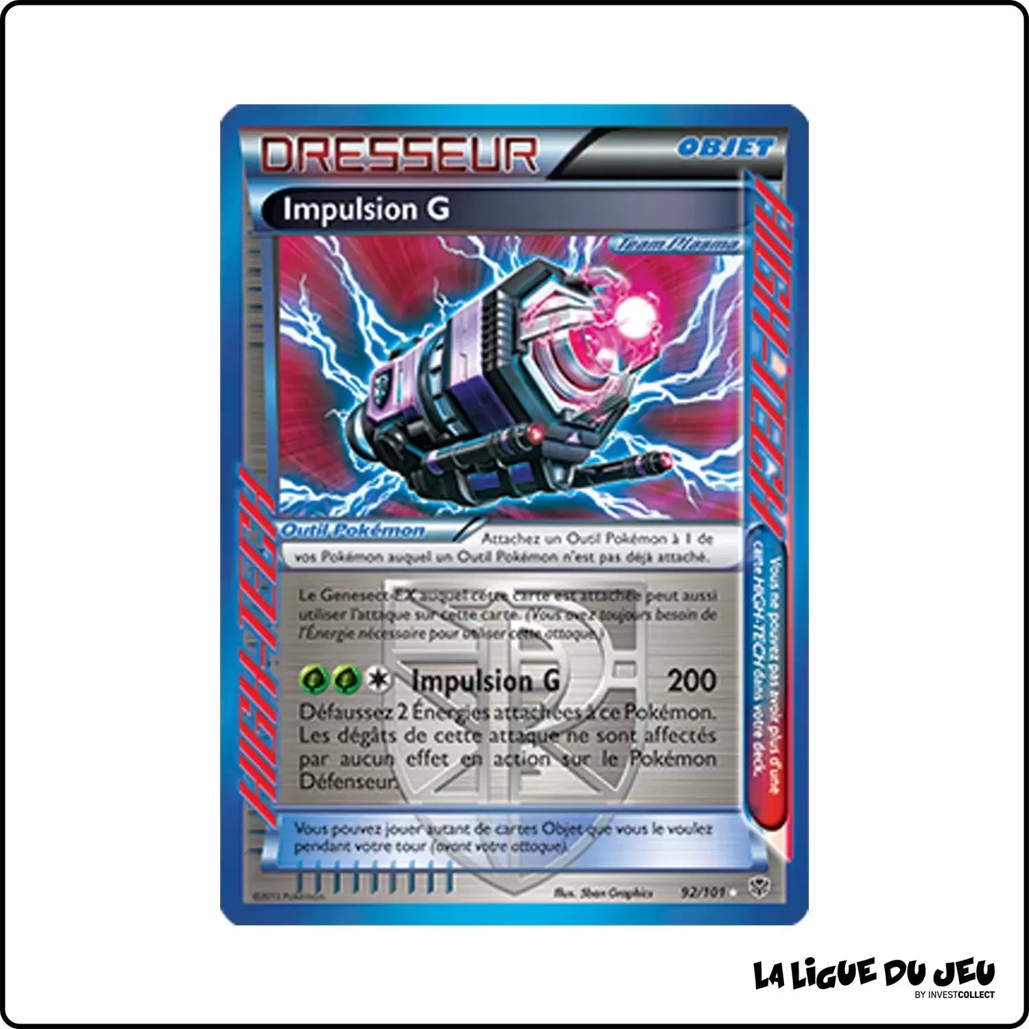 High-Tech - Pokemon - Explosion Plasma - Impulsion G 92/101