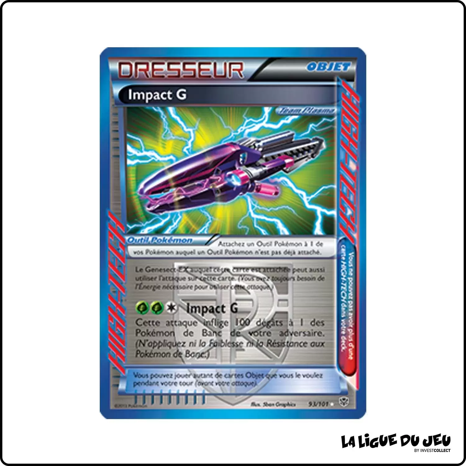 High-Tech - Pokemon - Explosion Plasma - Impact G 93/101