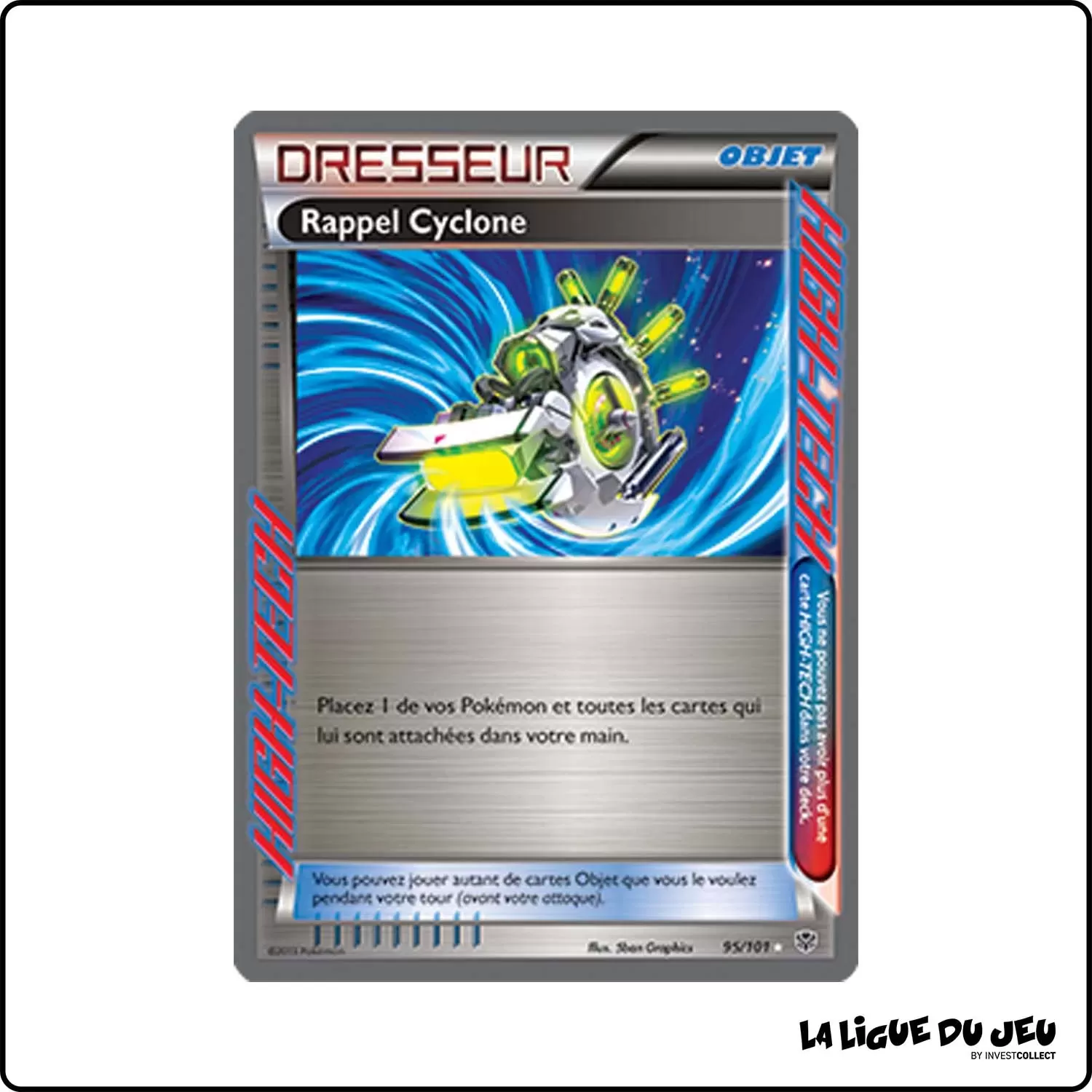 High-Tech - Pokemon - Explosion Plasma - Rappel Cyclone 95/101