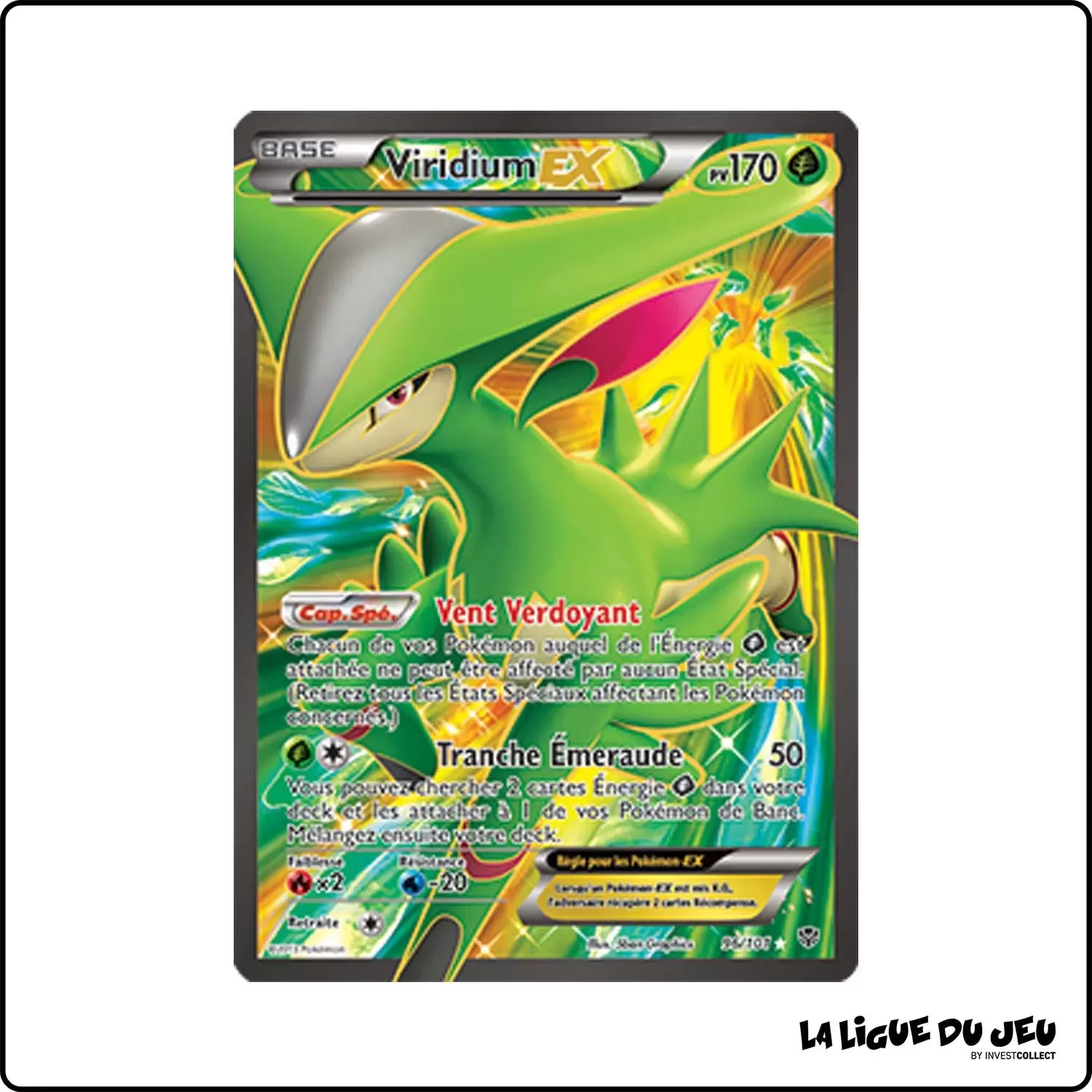 Ultra - Pokemon - Explosion Plasma - Viridium-EX 96/101