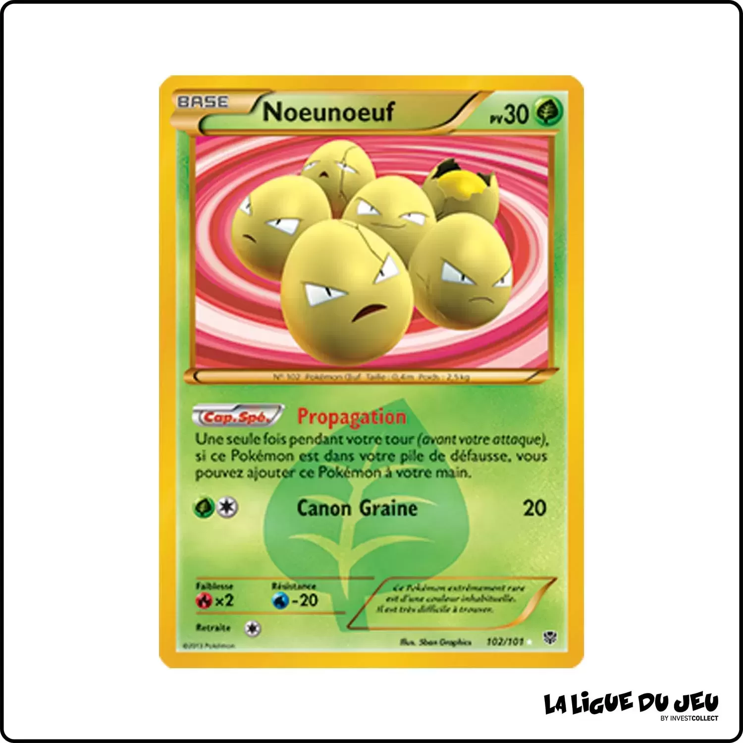 Secrete - Pokemon - Explosion Plasma - Noeunoeuf 102/101