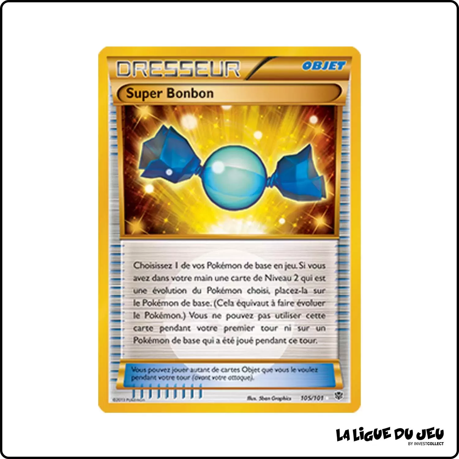 Secrete - Pokemon - Explosion Plasma - Super Bonbon 105/101