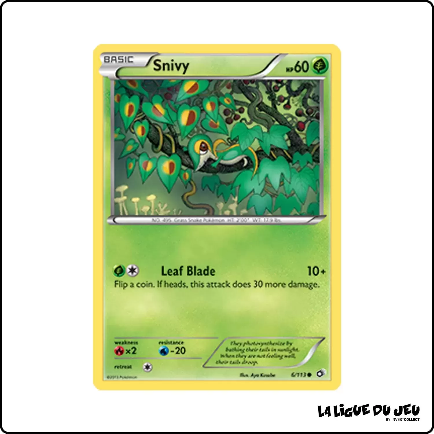 Commune - Pokemon - Legendary Treasures - Vipélierre 6/113