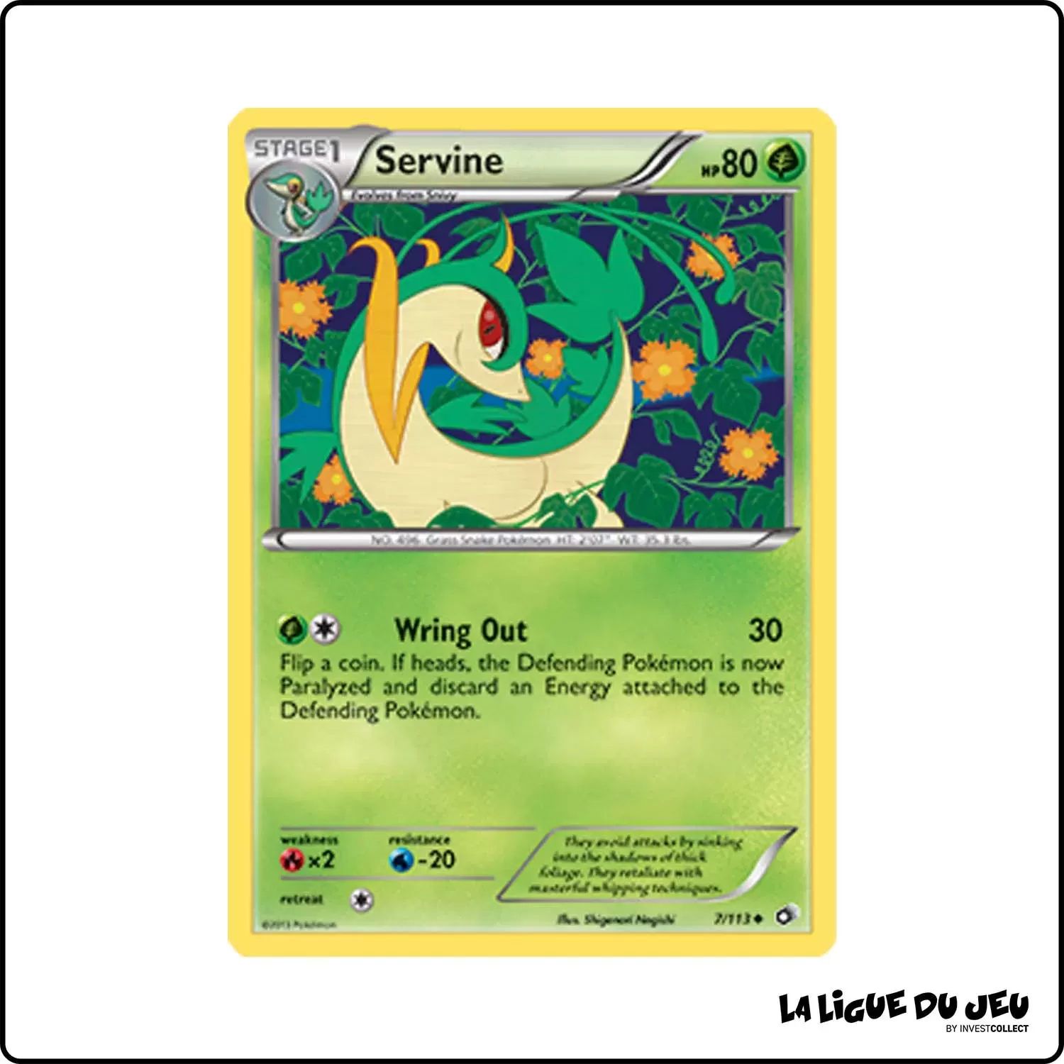 Peu commune - Pokemon - Legendary Treasures - Lianaja 7/113