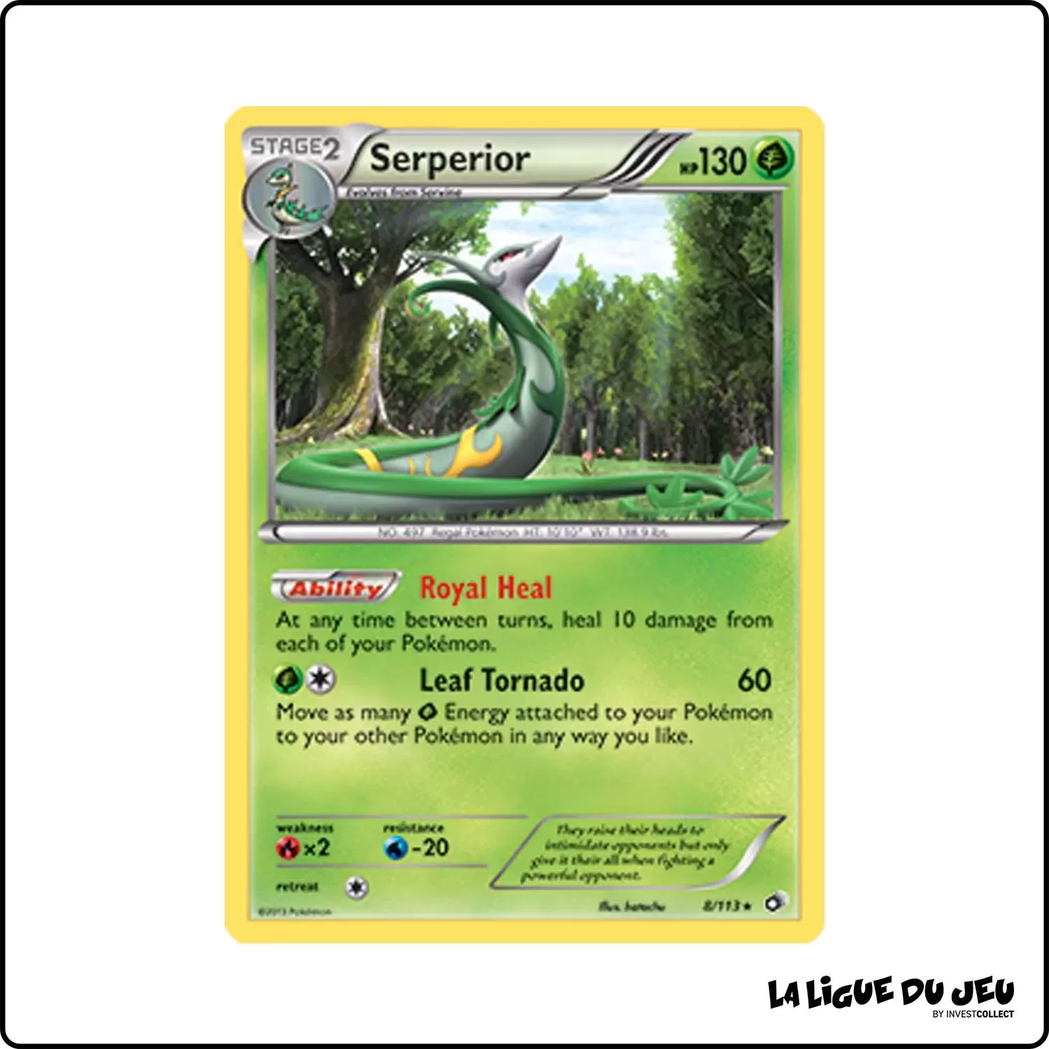 Holo - Pokemon - Legendary Treasures - Majaspic 8/113