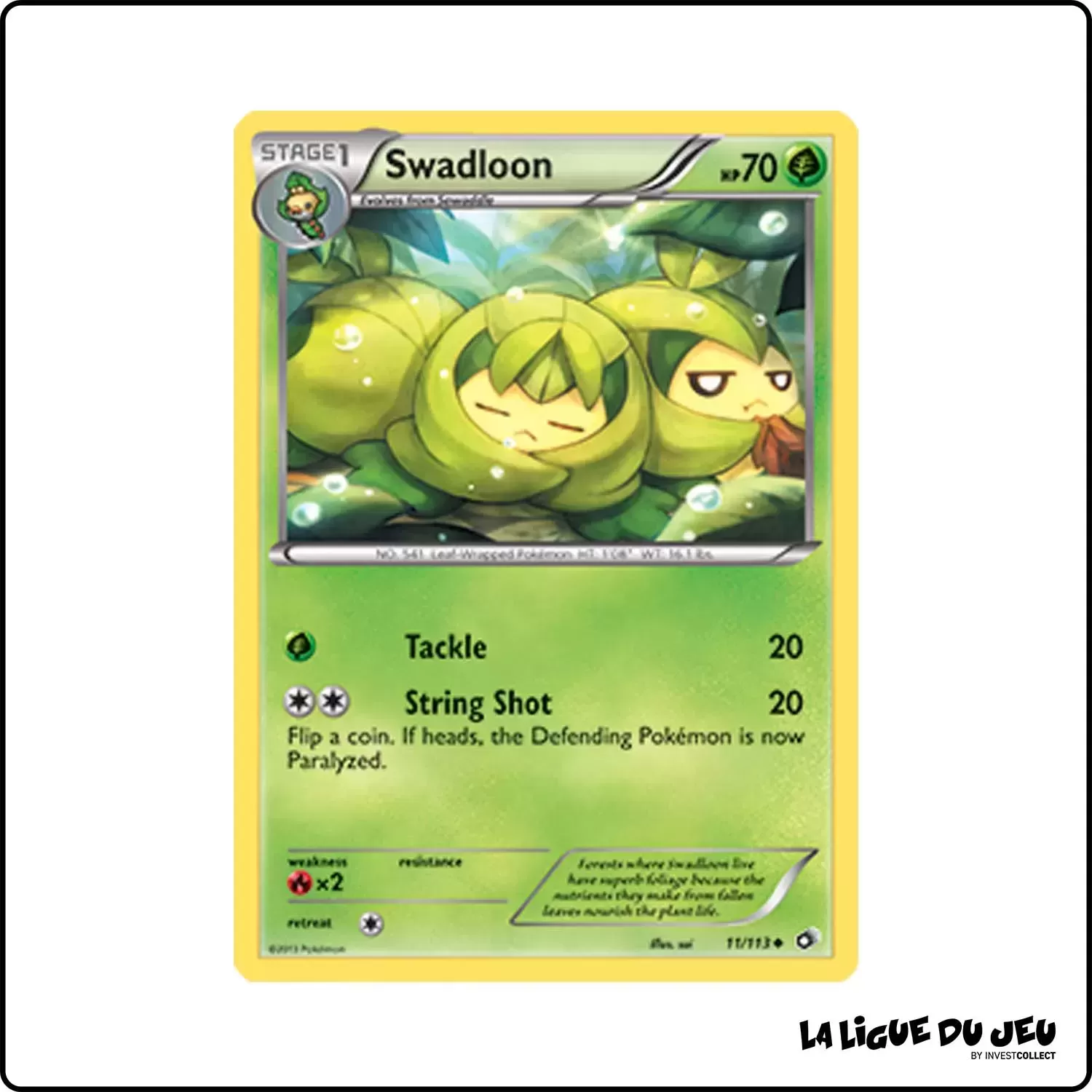 Peu commune - Pokemon - Legendary Treasures - Couverdure 11/113