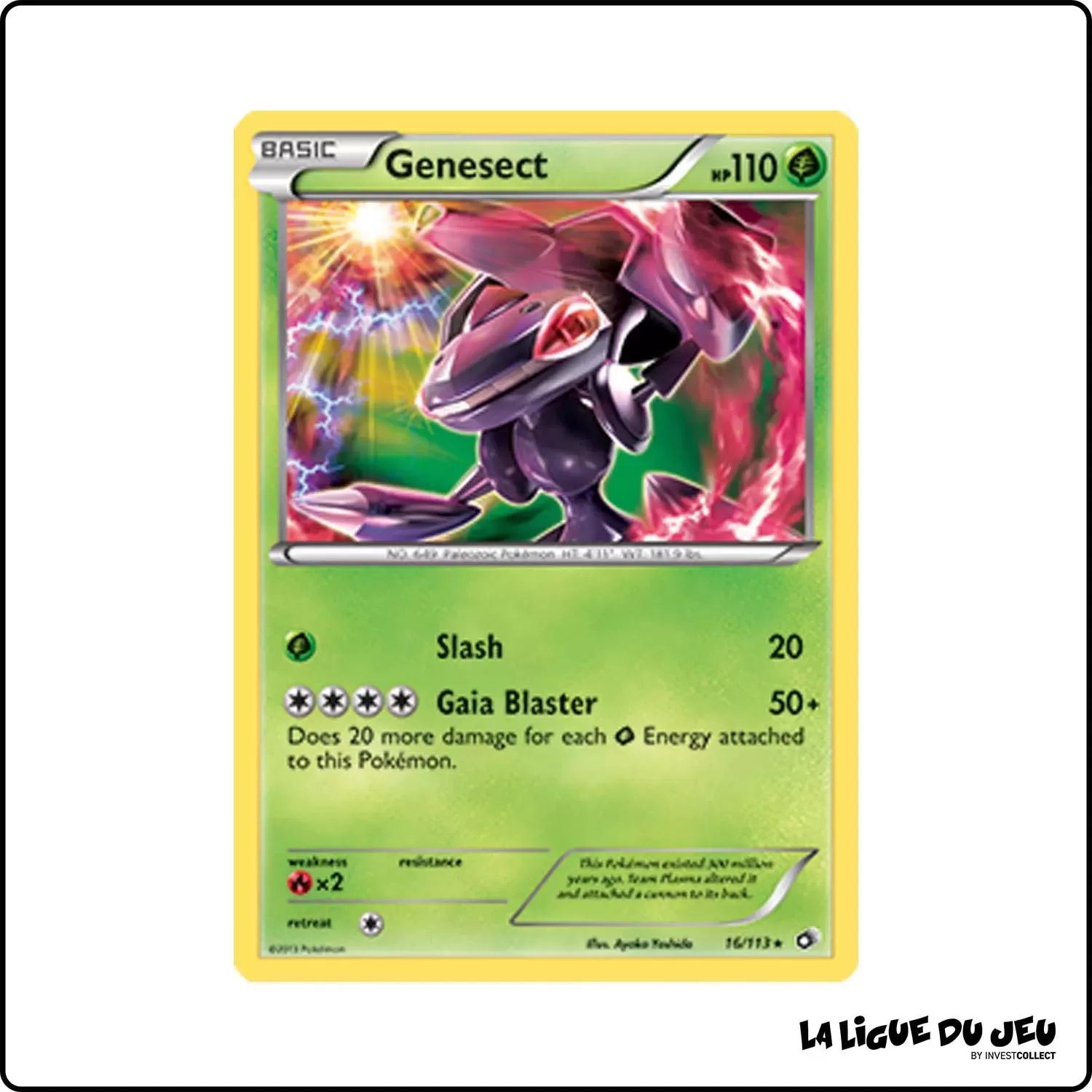 Holo - Pokemon - Legendary Treasures - Genesect 16/113