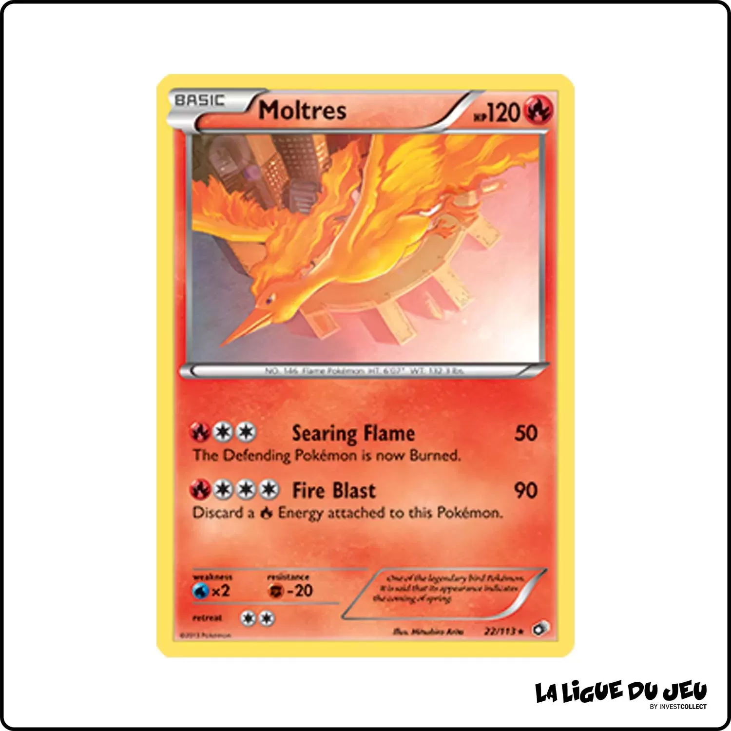 Holo - Pokemon - Legendary Treasures - Sulfura 22/113