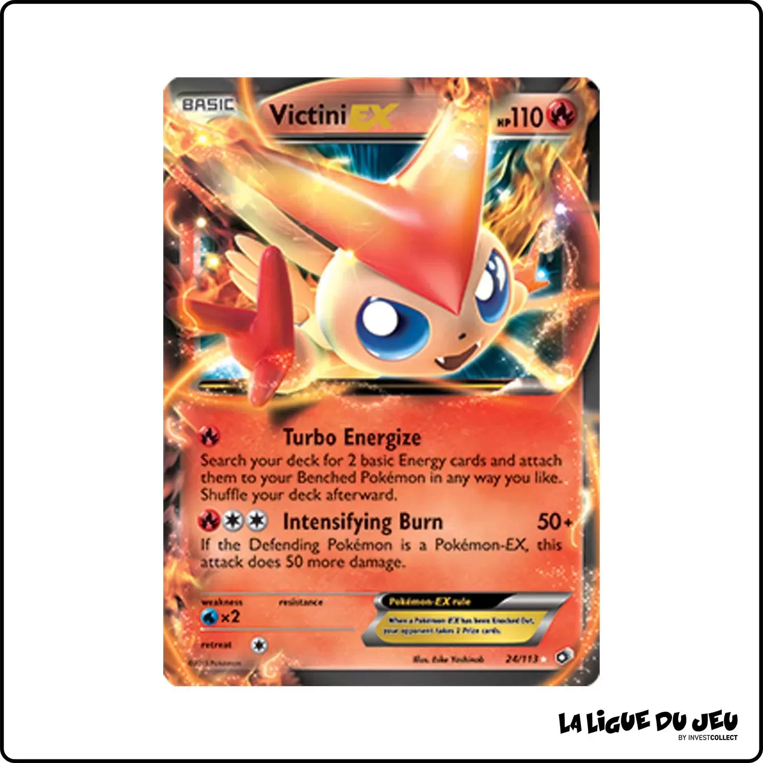 Ultra - Pokemon - Legendary Treasures - Victini-EX 24/113