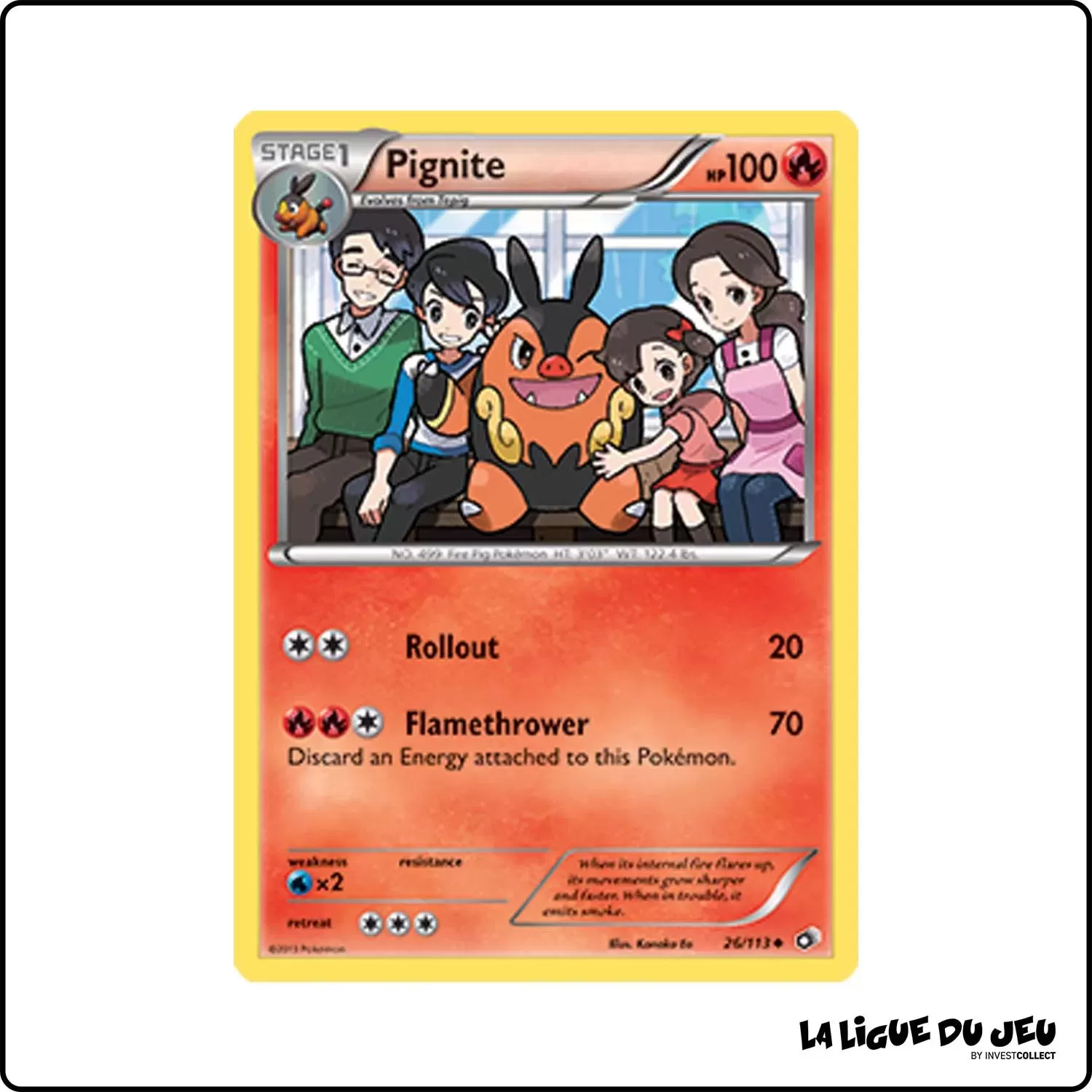 Peu commune - Pokemon - Legendary Treasures - Grotichon 26/113