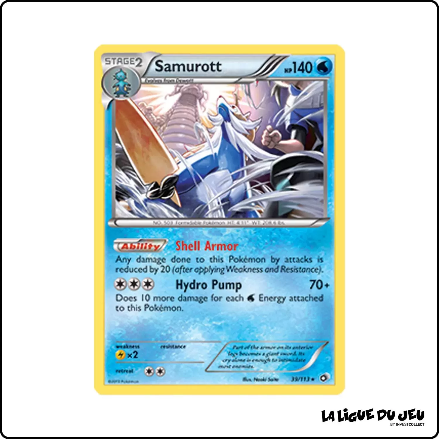 Holo - Pokemon - Legendary Treasures - Clamiral 39/113