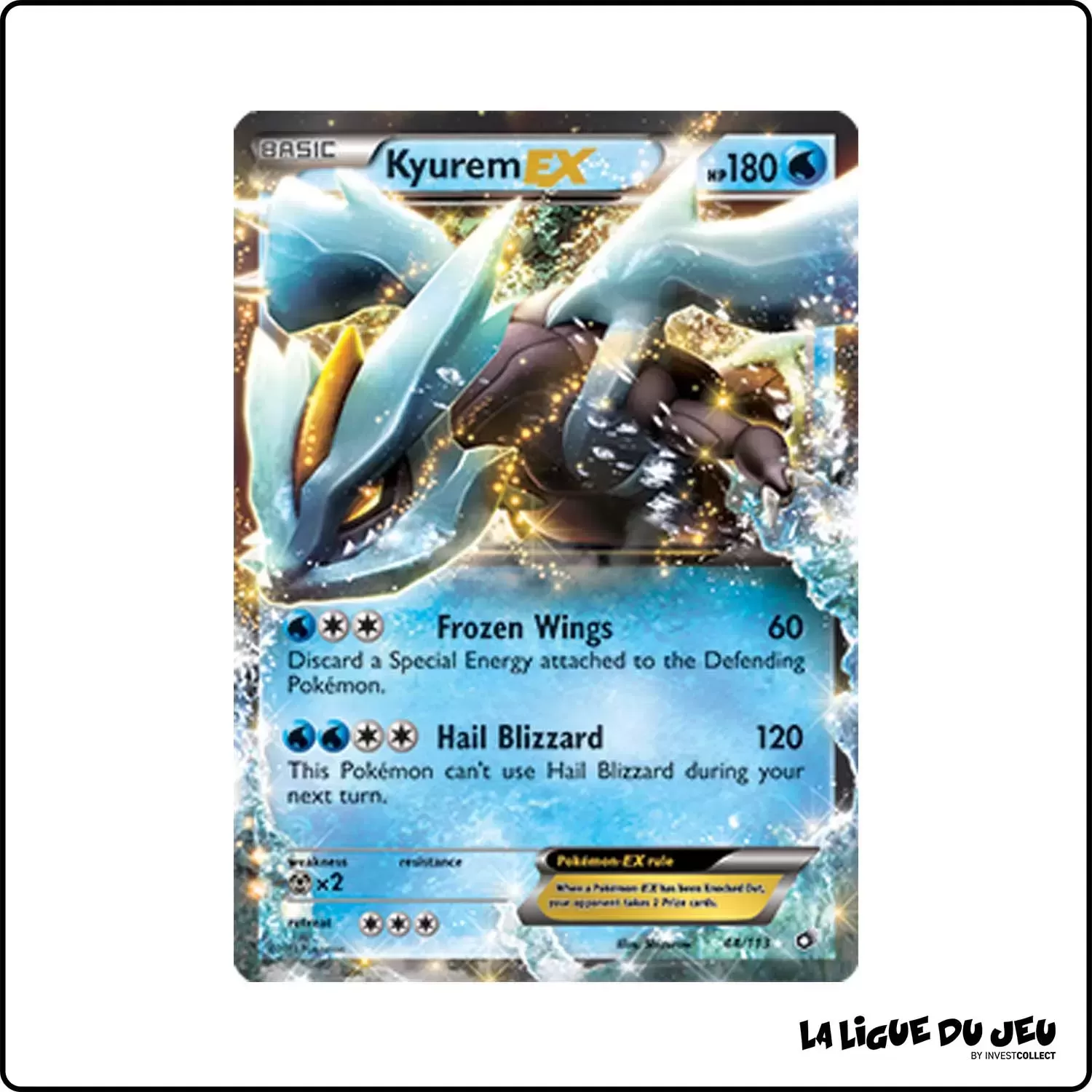 Ultra - Pokemon - Legendary Treasures - Kyurem-EX 44/113