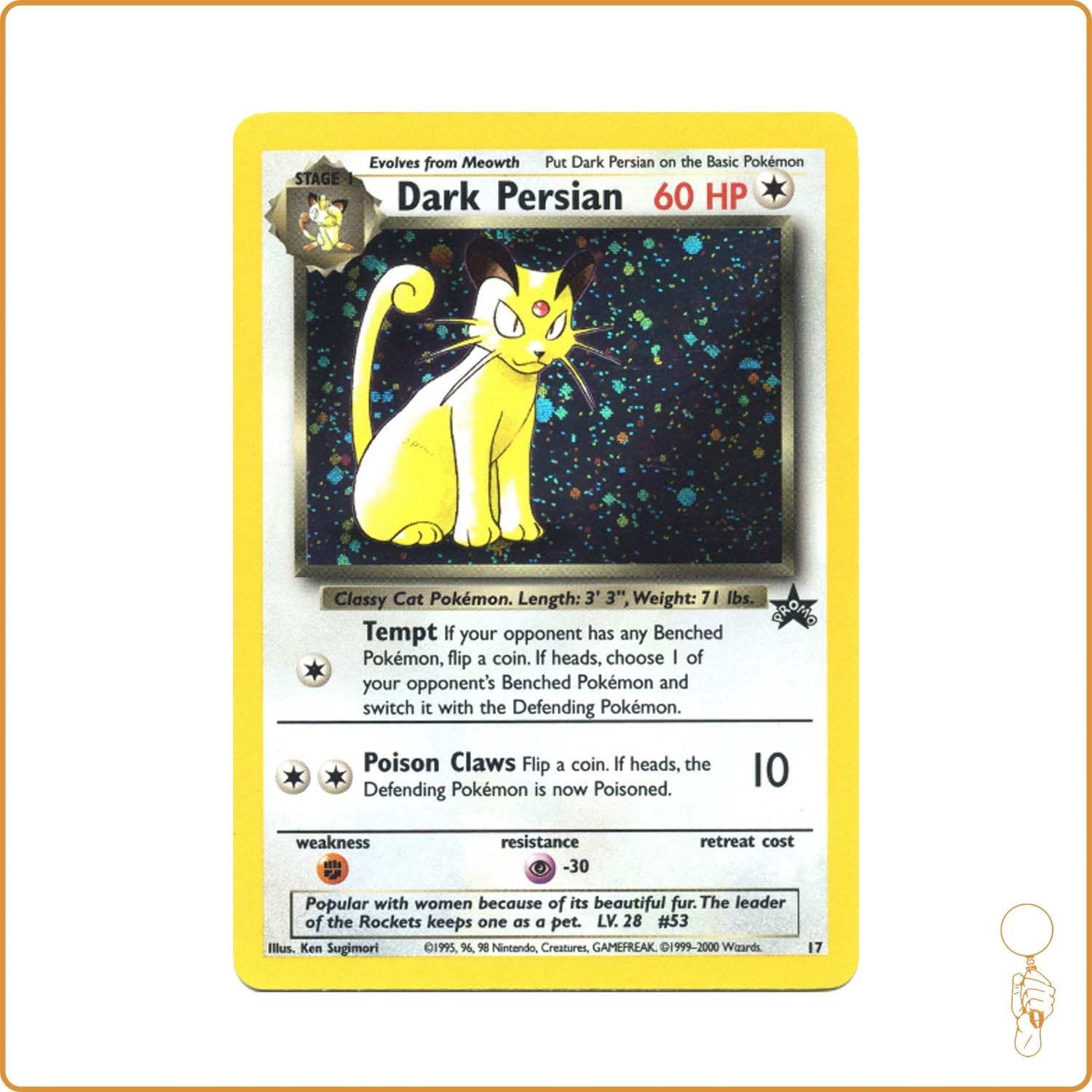 dark persian pokemon