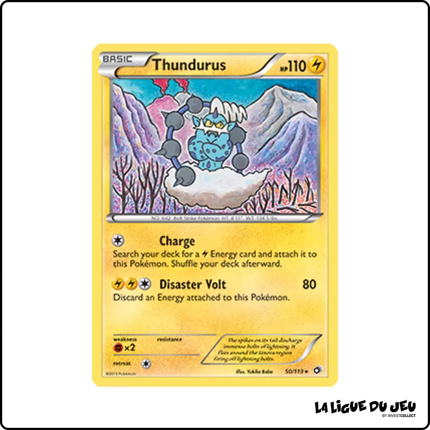 Holo - Pokemon - Legendary Treasures - Fulguris 50/113