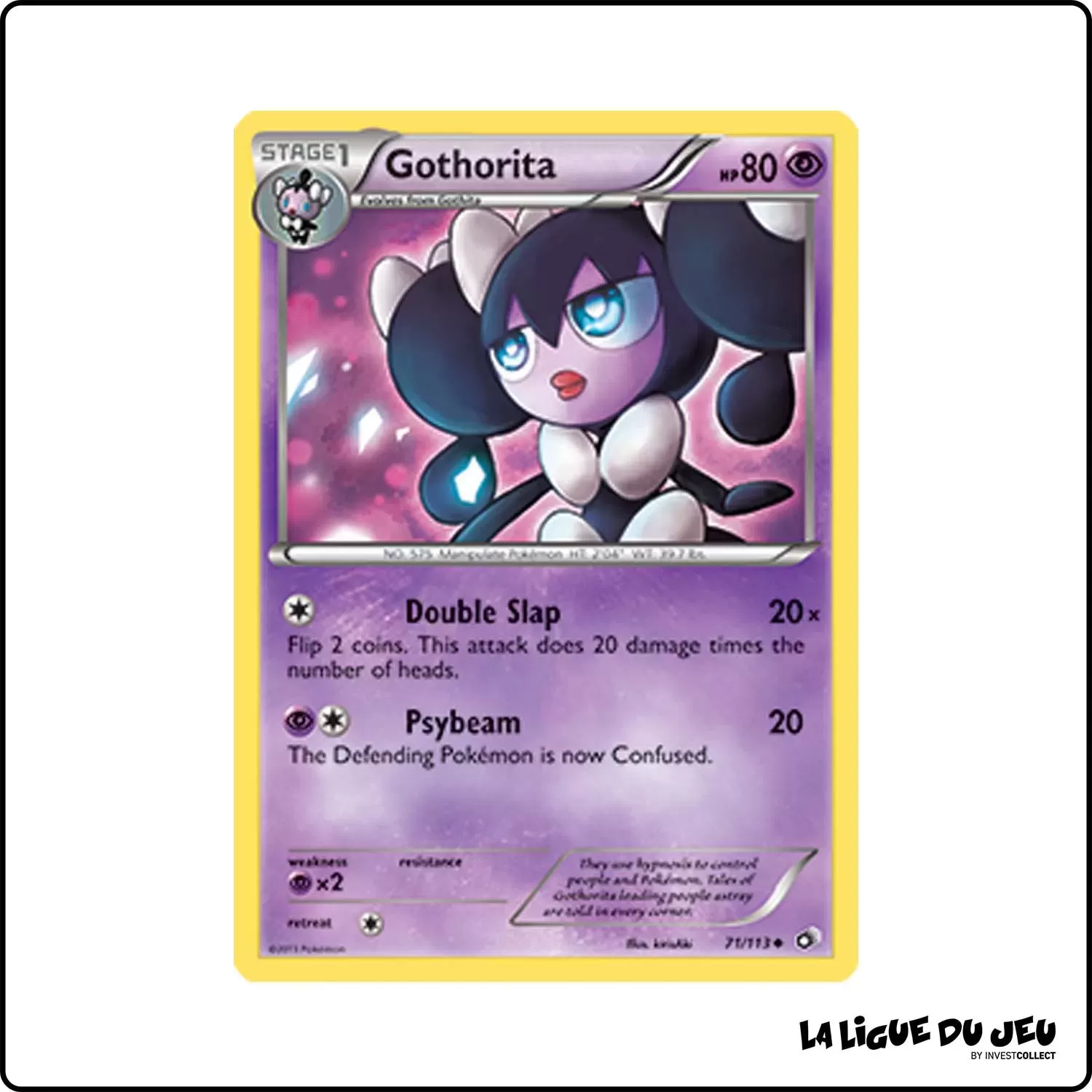 Peu commune - Pokemon - Legendary Treasures - Mesmérella 71/113