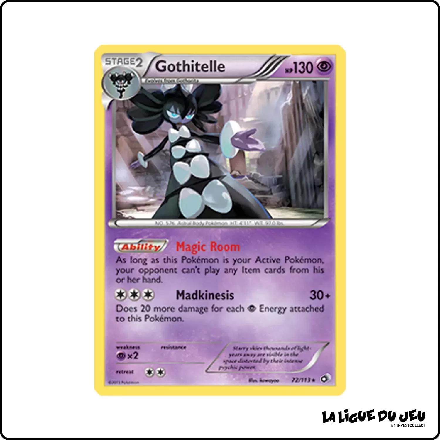 Holo - Pokemon - Legendary Treasures - Sidérella 72/113