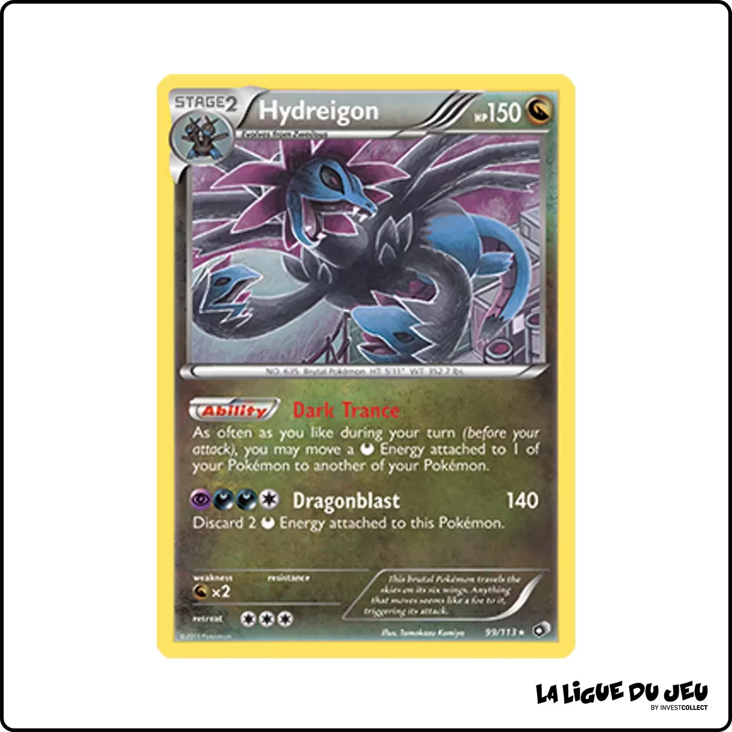 Holo - Pokemon - Legendary Treasures - Trioxhydre 99/113