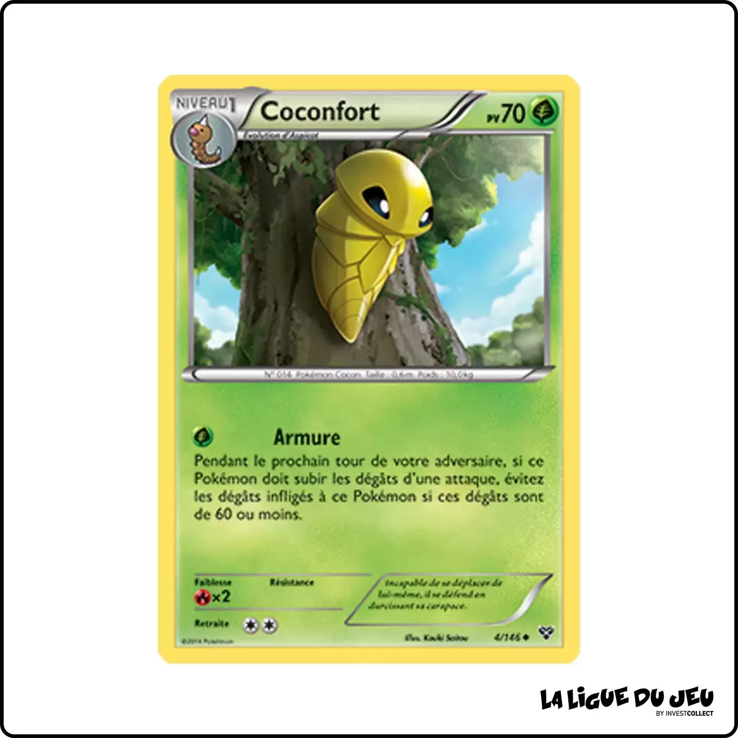 Peu commune - Pokemon - XY de Base - Coconfort 4/146 Pokemon Company - 1