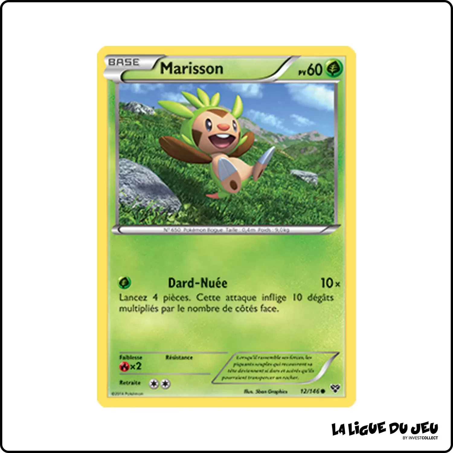 Commune - Pokemon - XY de Base - Marisson 12/146 Pokemon Company - 1