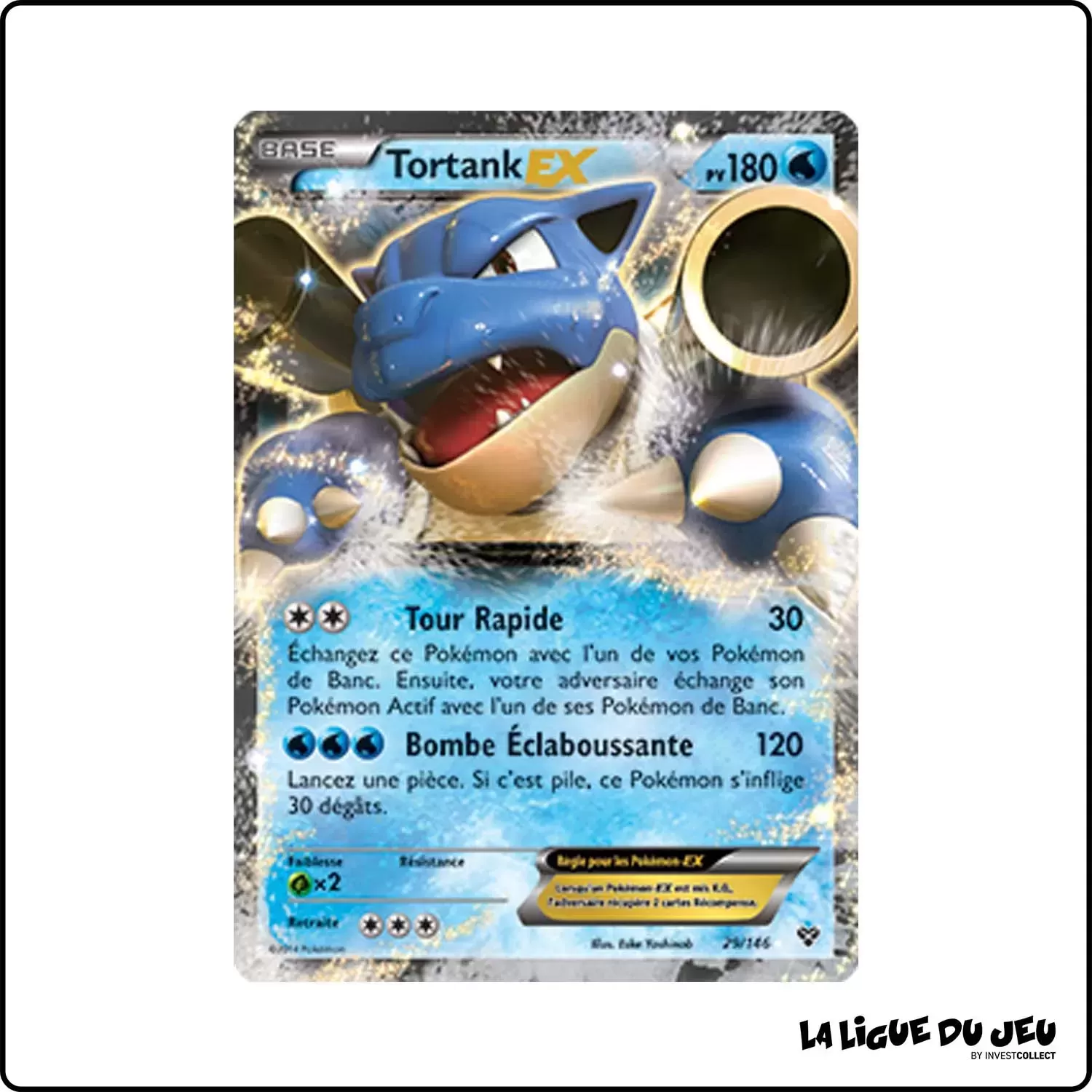 Ultra - Pokemon - XY de Base - Tortank EX 29/146 Pokemon Company - 1