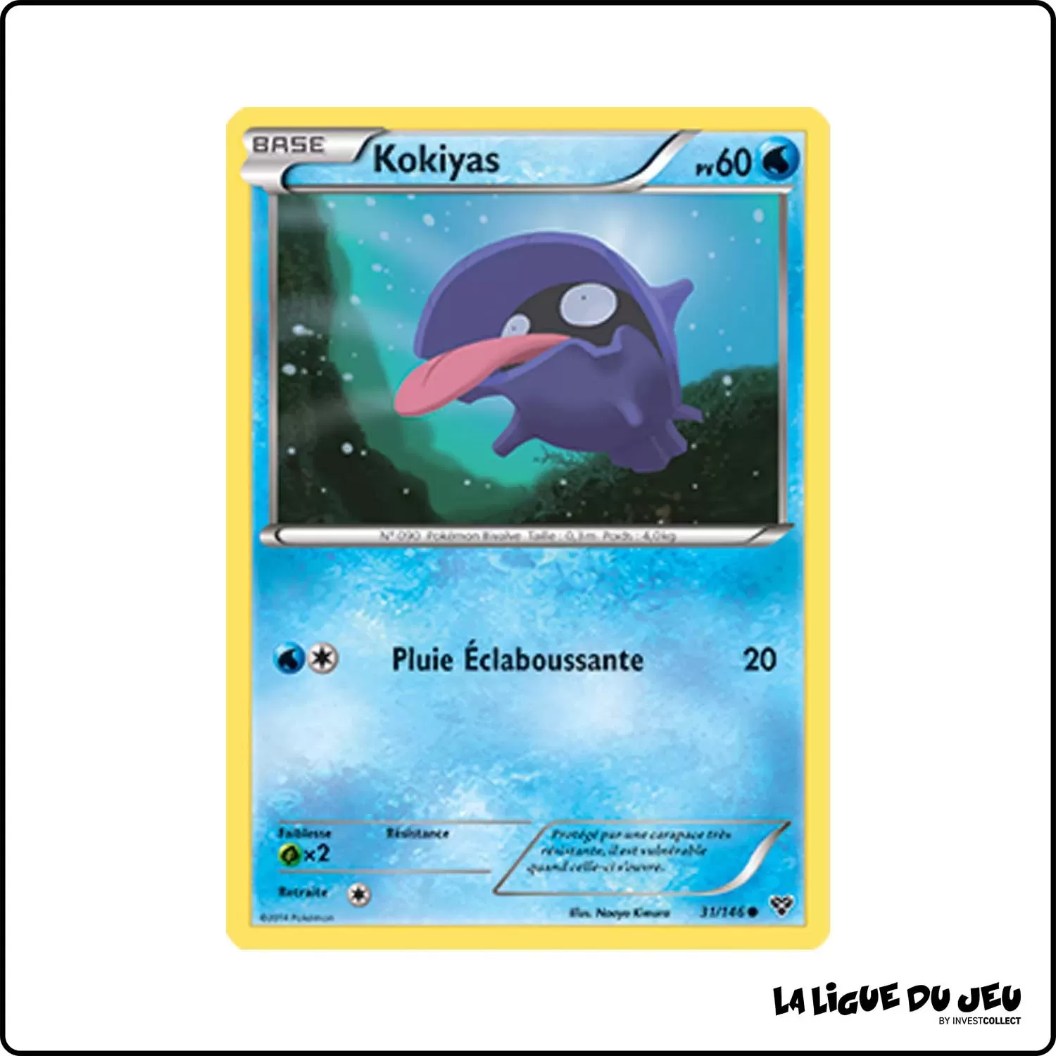 Commune - Pokemon - XY de Base - Kokiyas 31/146 Pokemon Company - 1