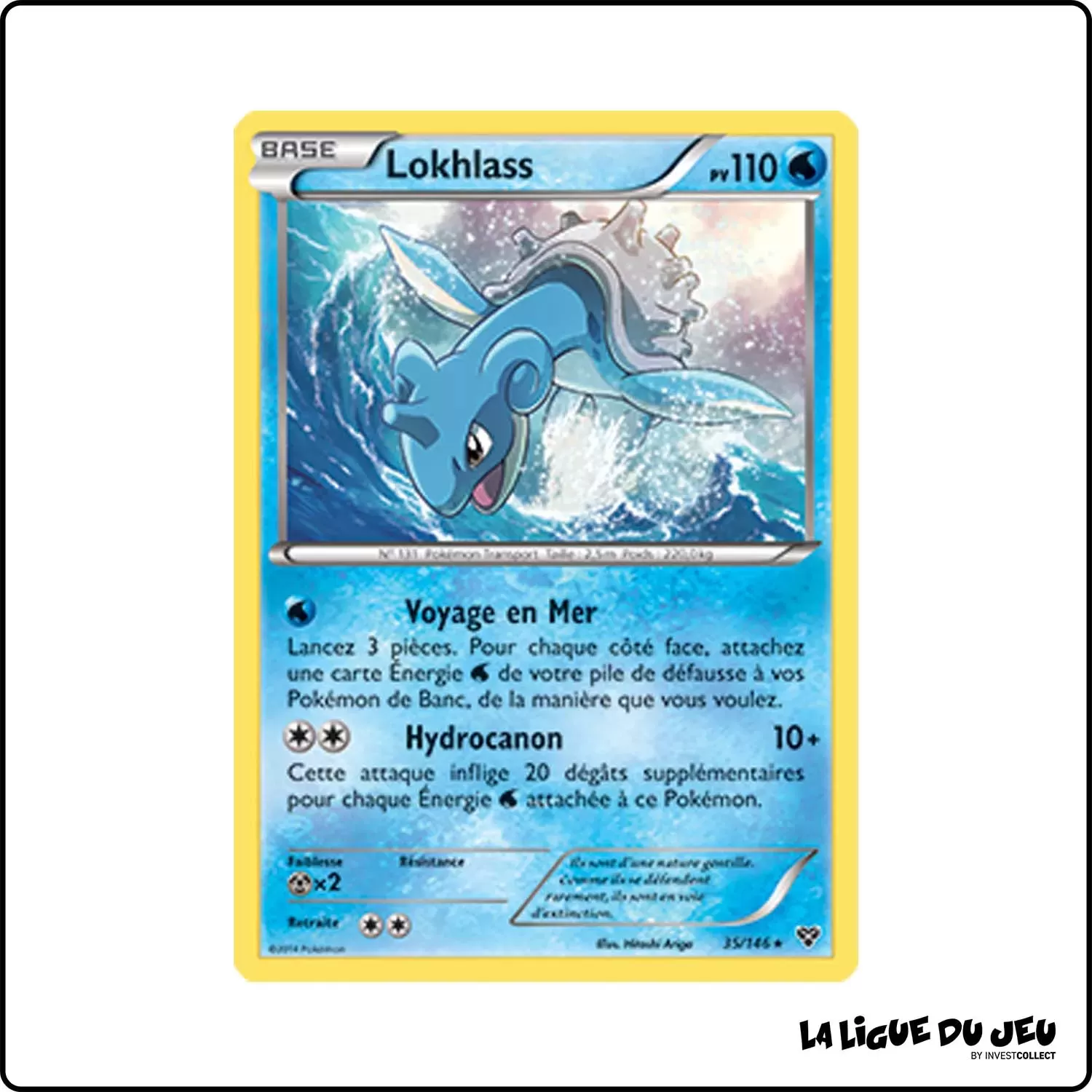 Holo - Pokemon - XY de Base - Lokhlass 35/146 Pokemon Company - 1