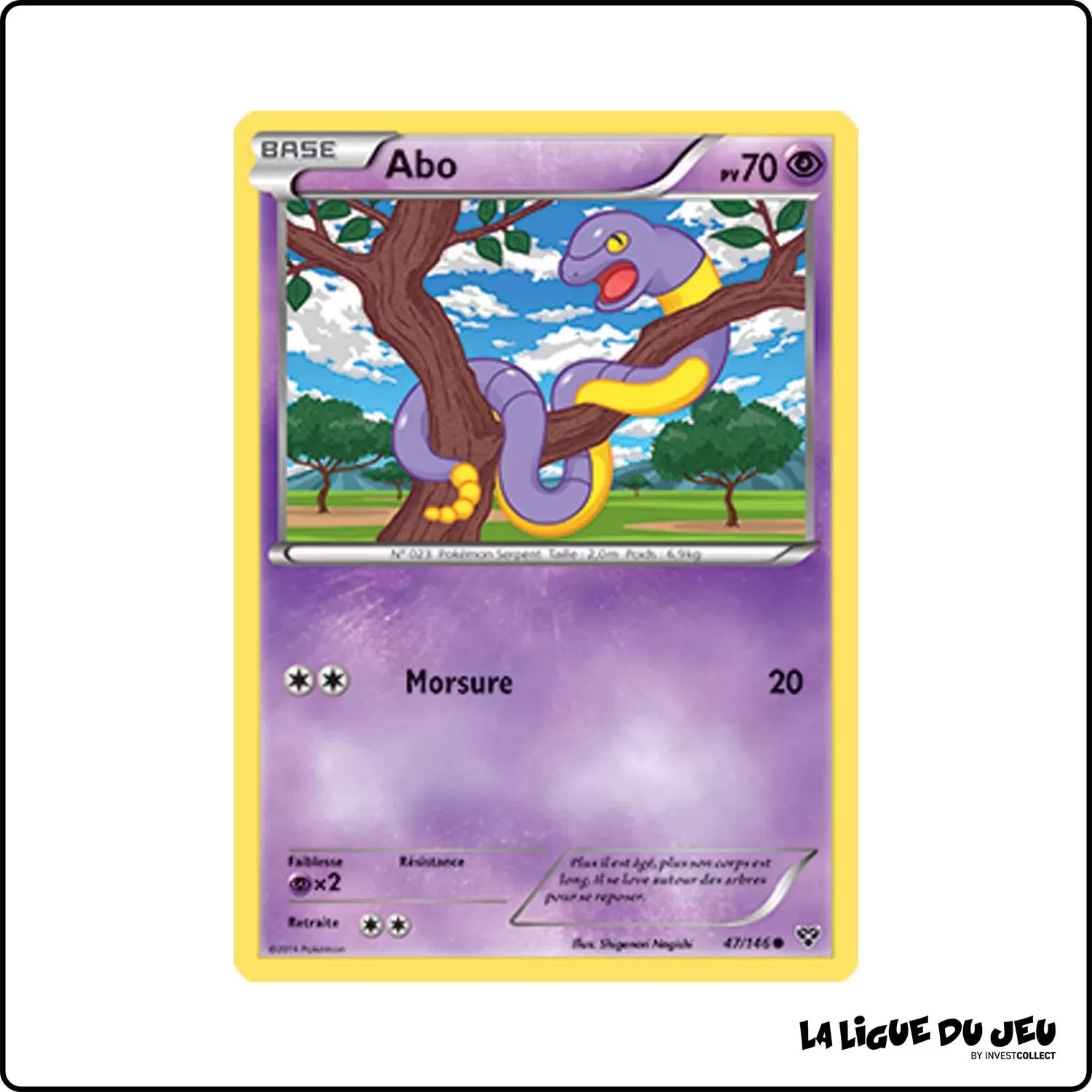 Commune - Pokemon - XY de Base - Abo 47/146 Pokemon Company - 1