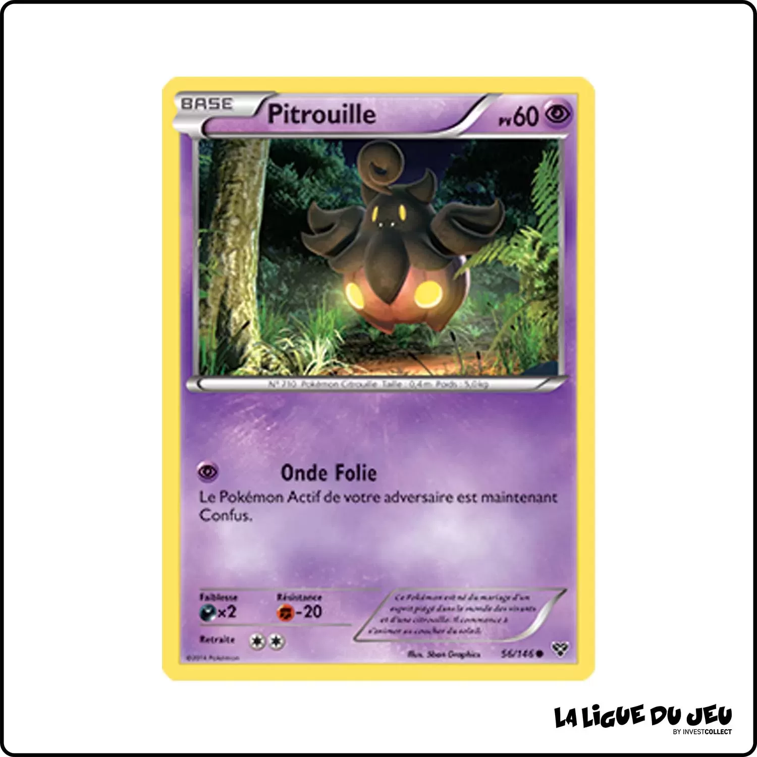 Commune - Pokemon - XY de Base - Pitrouille 56/146 Pokemon Company - 1