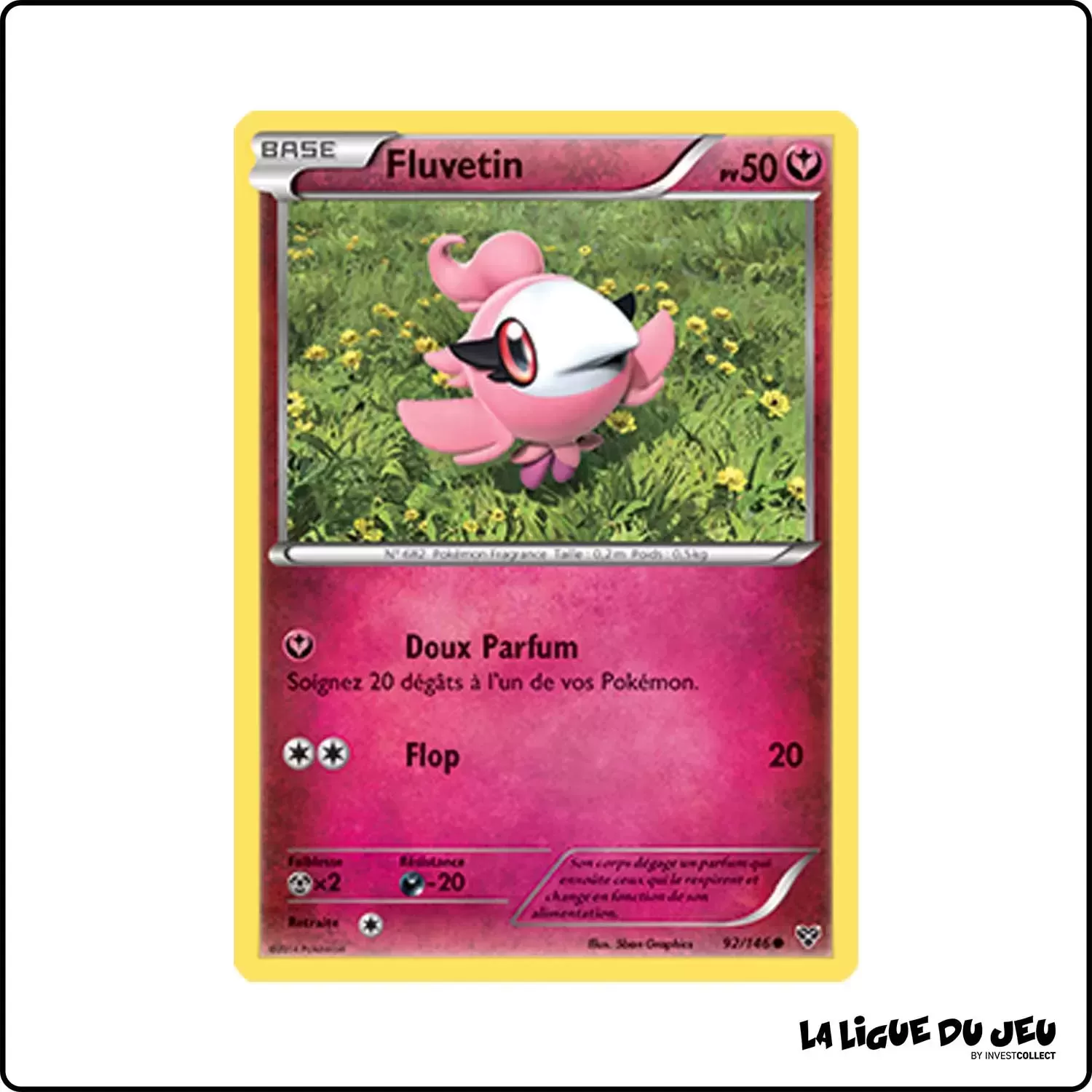 Commune - Pokemon - XY de Base - Fluvetin 92/146 Pokemon Company - 1