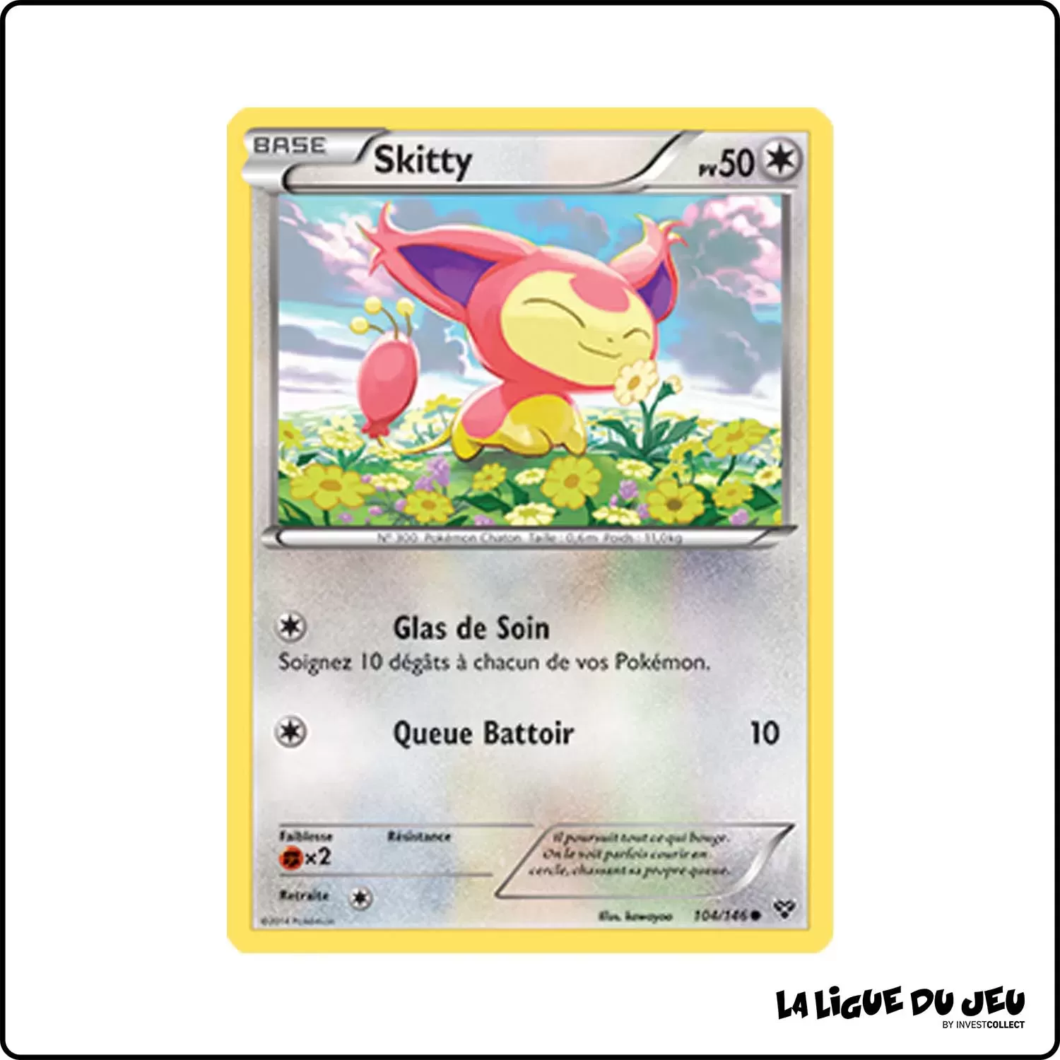 Commune - Pokemon - XY de Base - Skitty 104/146 Pokemon Company - 1