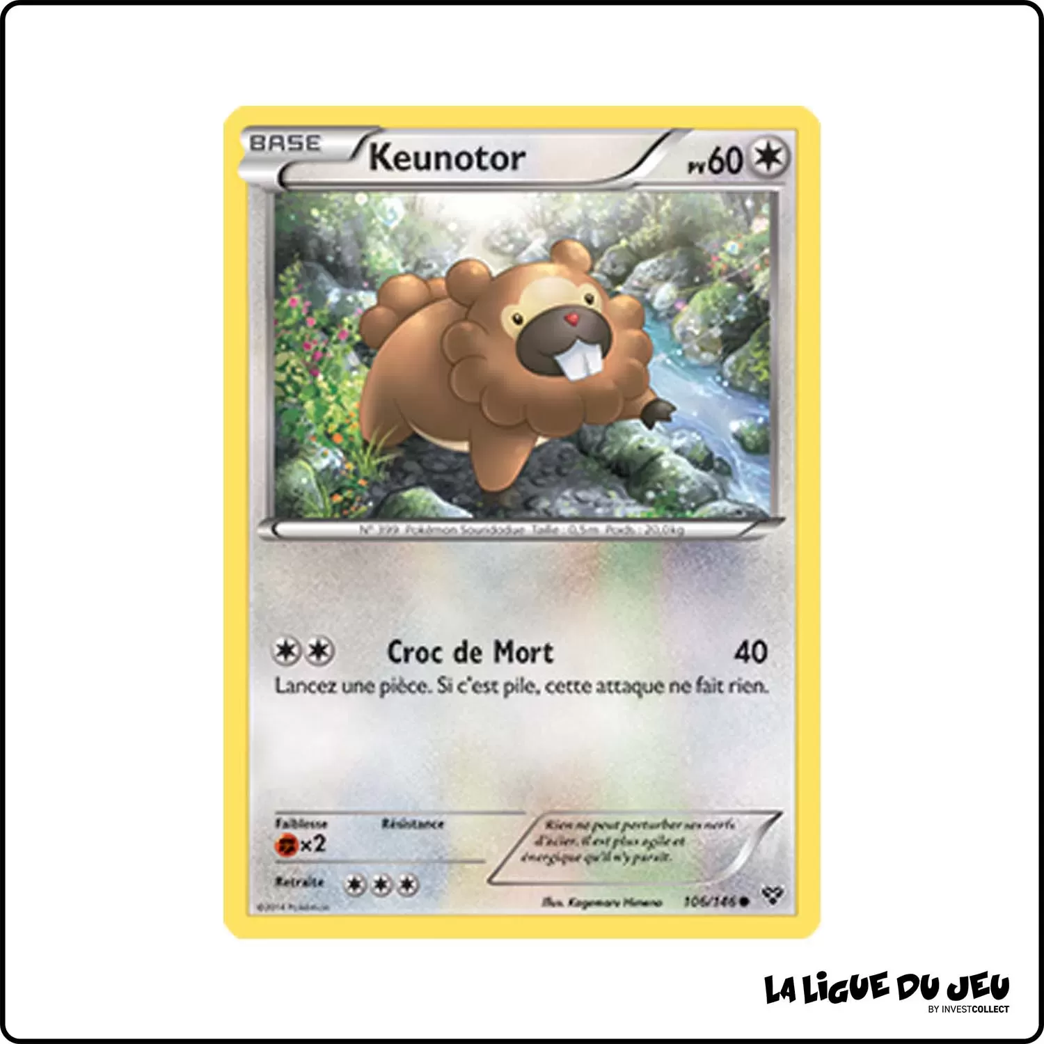 Commune - Pokemon - XY de Base - Keunotor 106/146 Pokemon Company - 1