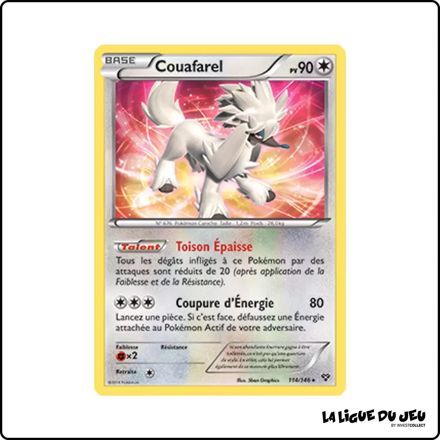 Holo - Pokemon - XY de Base - Couafarel 114/146 Pokemon Company - 1