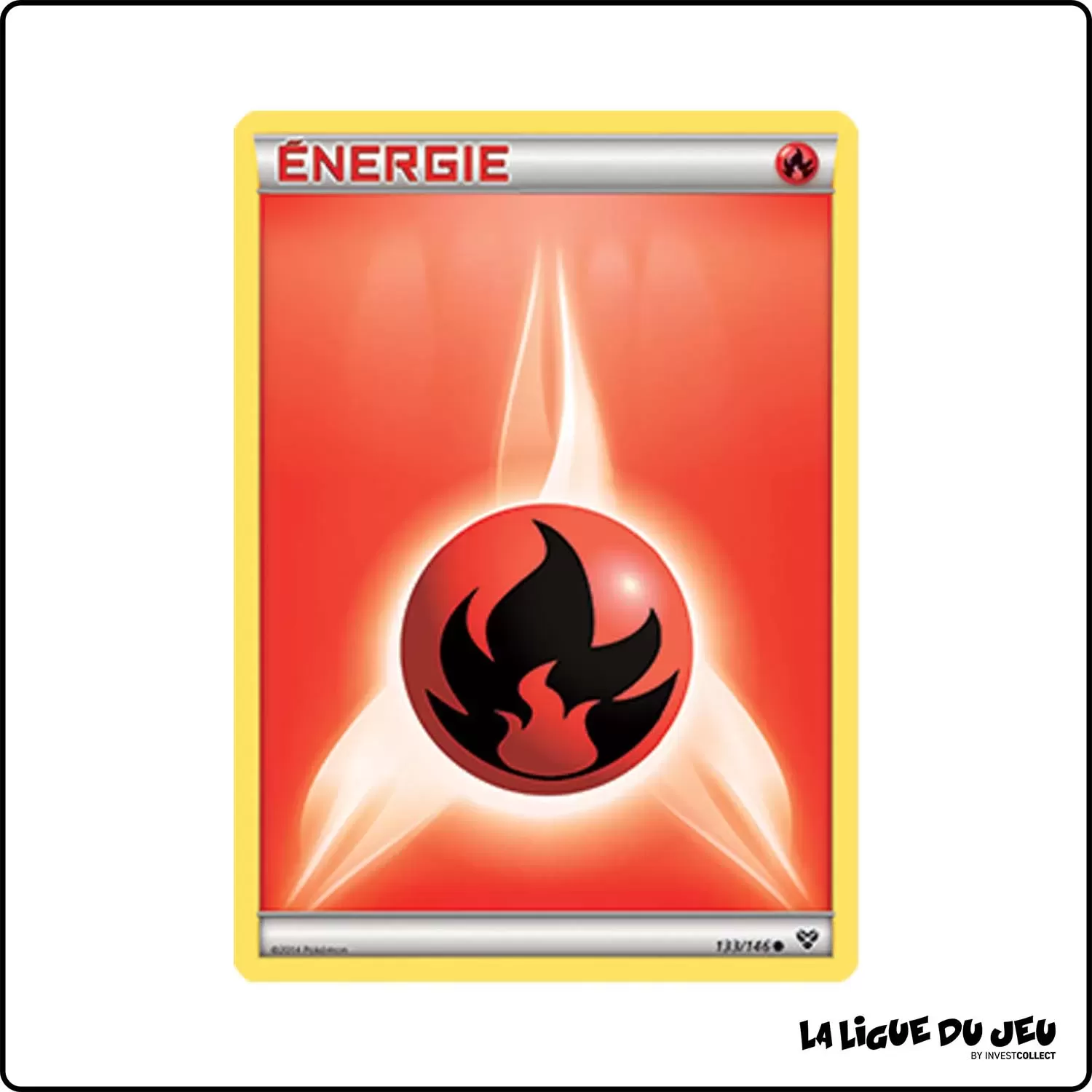 Commune - Pokemon - XY de Base - Énergie Feu 133/146 Pokemon Company - 1