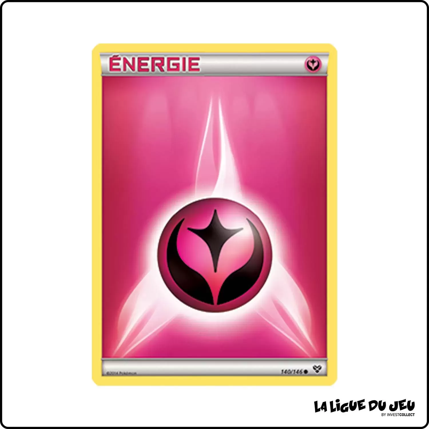 Commune - Pokemon - XY de Base - Énergie Fée 140/146 Pokemon Company - 1