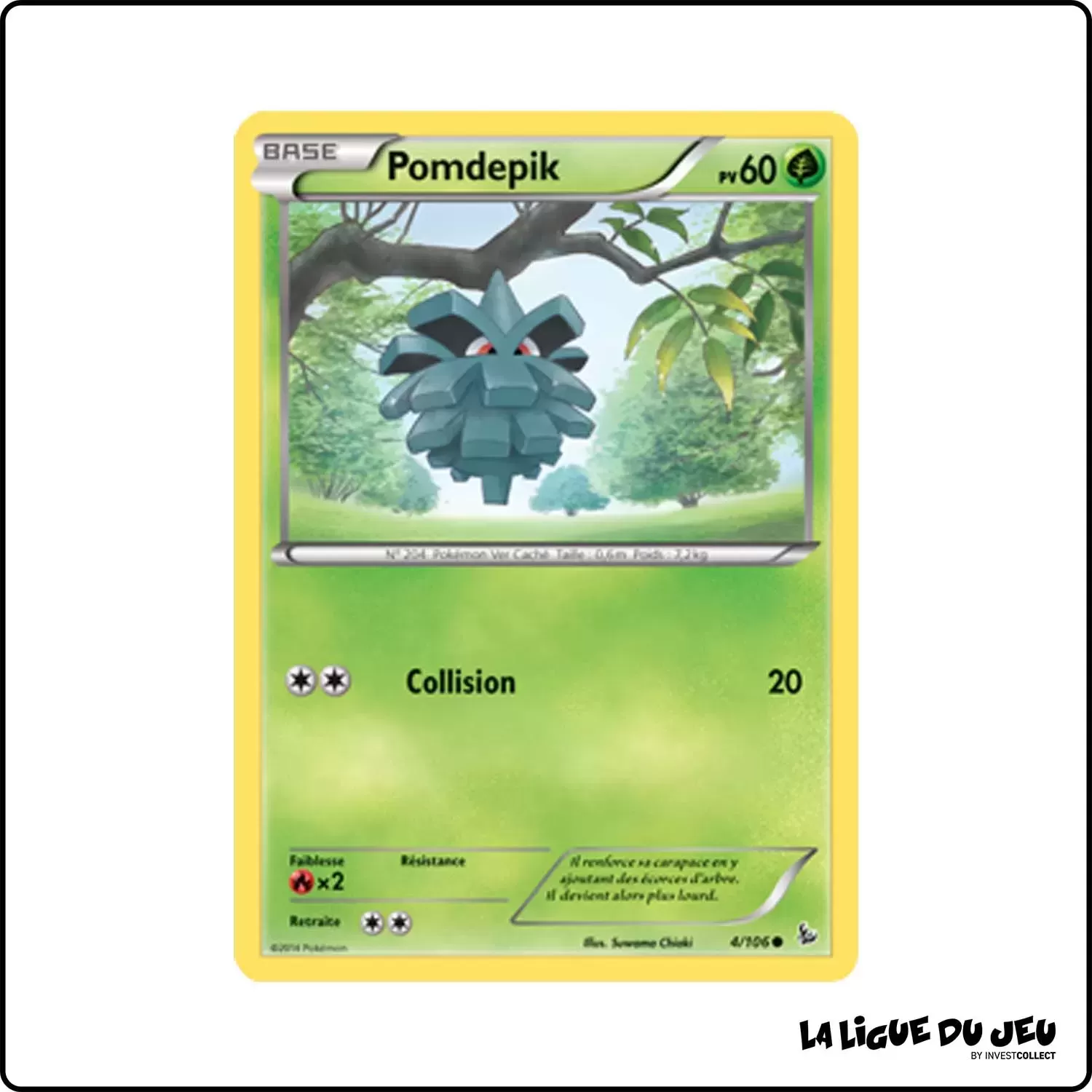 Commune - Pokemon - Étincelles - Pomdepik 4/106 Pokemon Company - 1