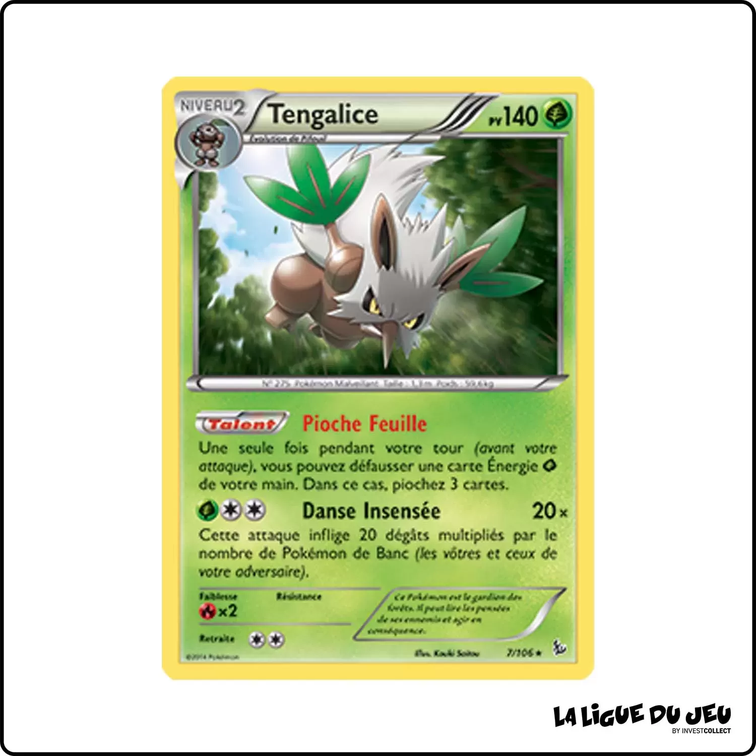 Holo - Pokemon - Étincelles - Tengalice 7/106 Pokemon Company - 1