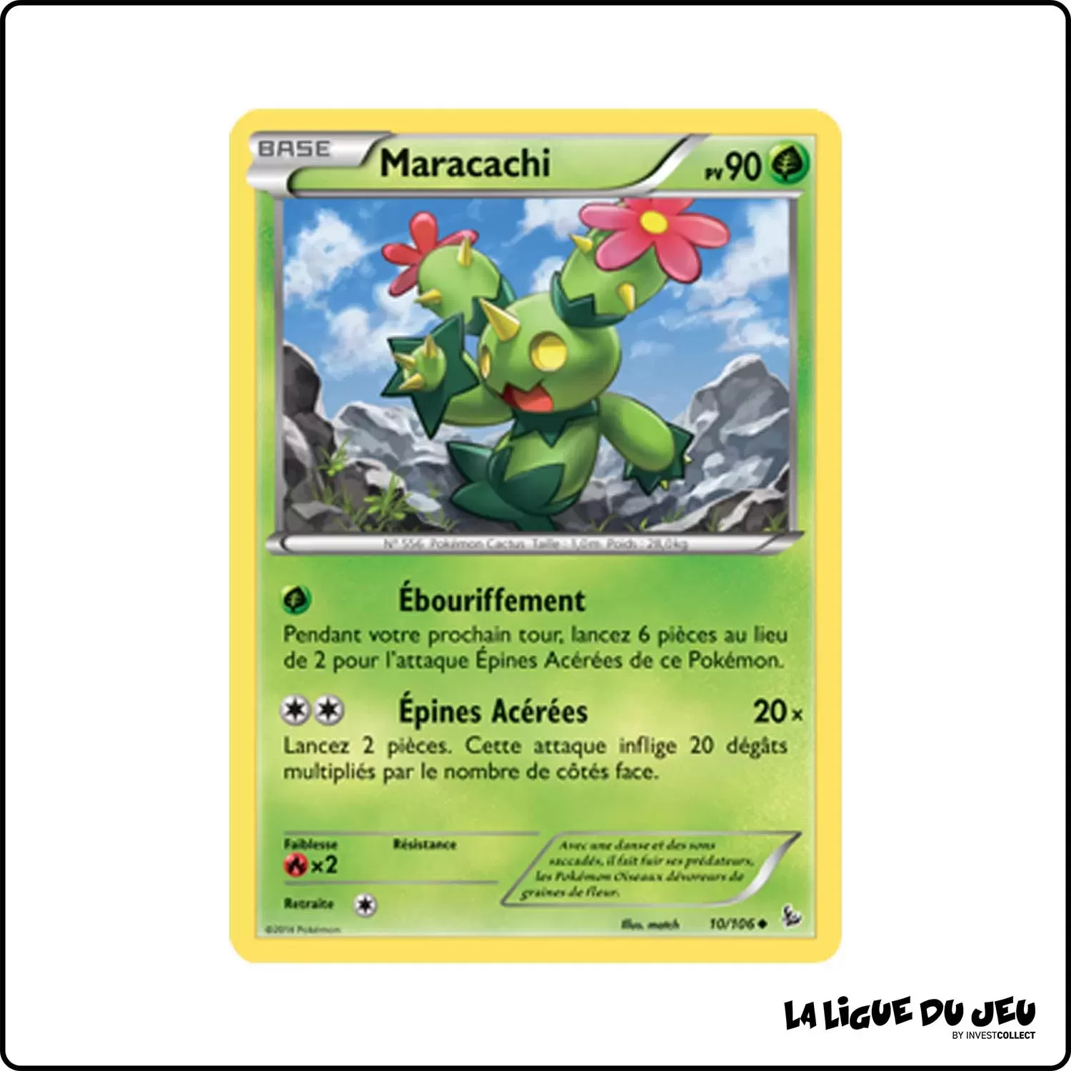 Peu commune - Pokemon - Étincelles - Maracachi 10/106 Pokemon Company - 1