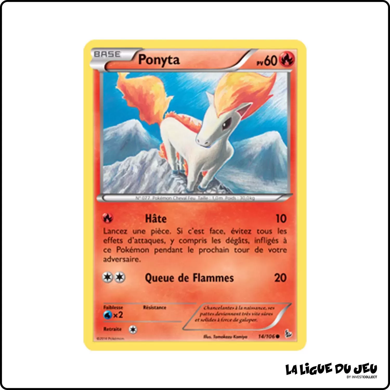 Commune - Pokemon - Étincelles - Ponyta 14/106 Pokemon Company - 1