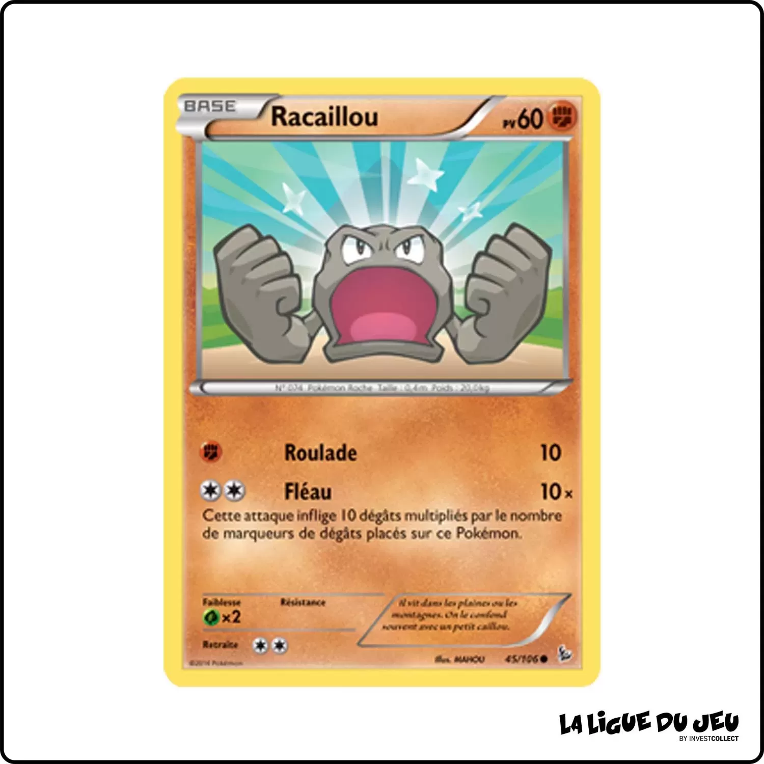 Commune - Pokemon - Étincelles - Racaillou 45/106 Pokemon Company - 1