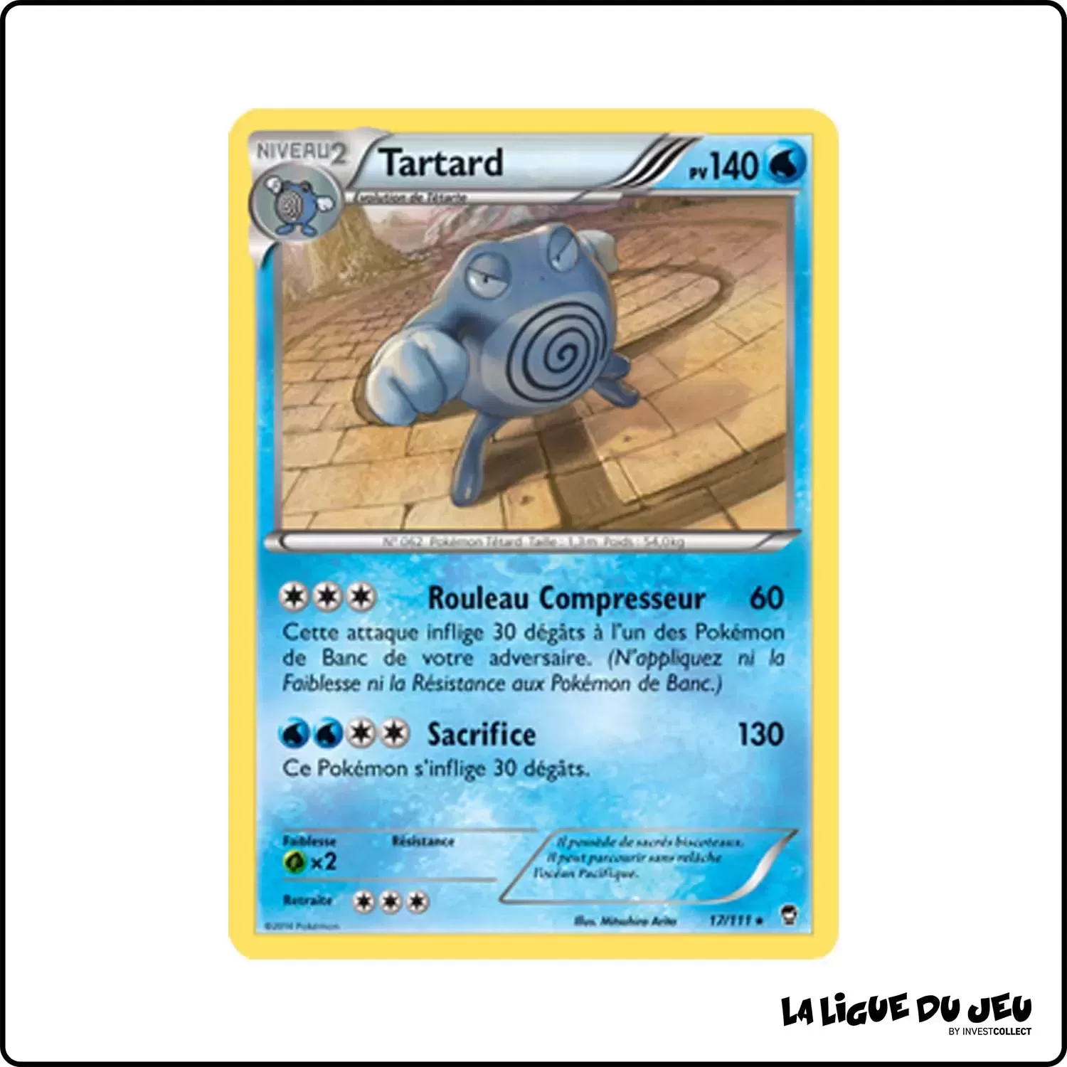 Holo - Pokemon - Poings Furieux - Tartard 17/111 Pokemon Company - 1