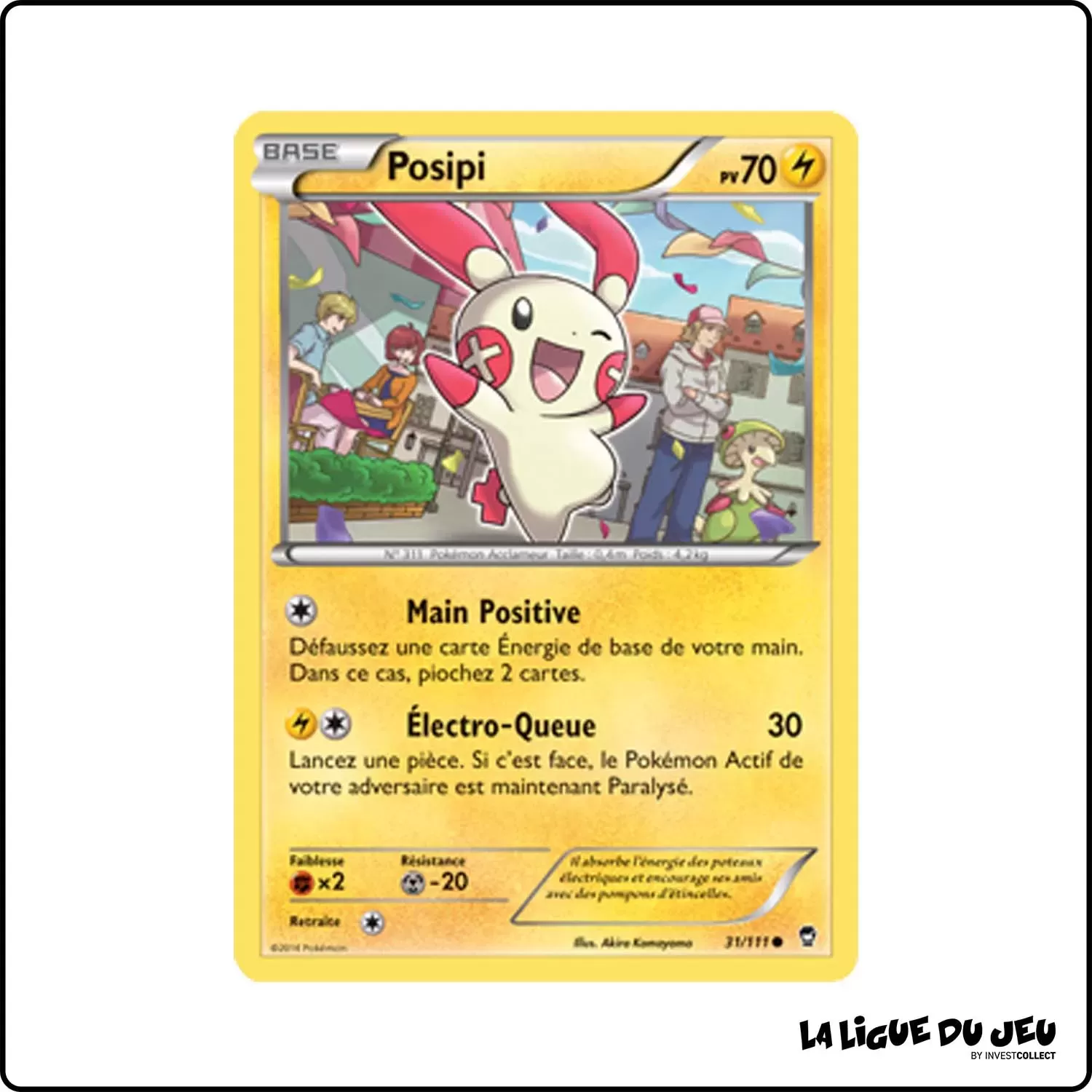 Commune - Pokemon - Poings Furieux - Posipi 31/111 Pokemon Company - 1