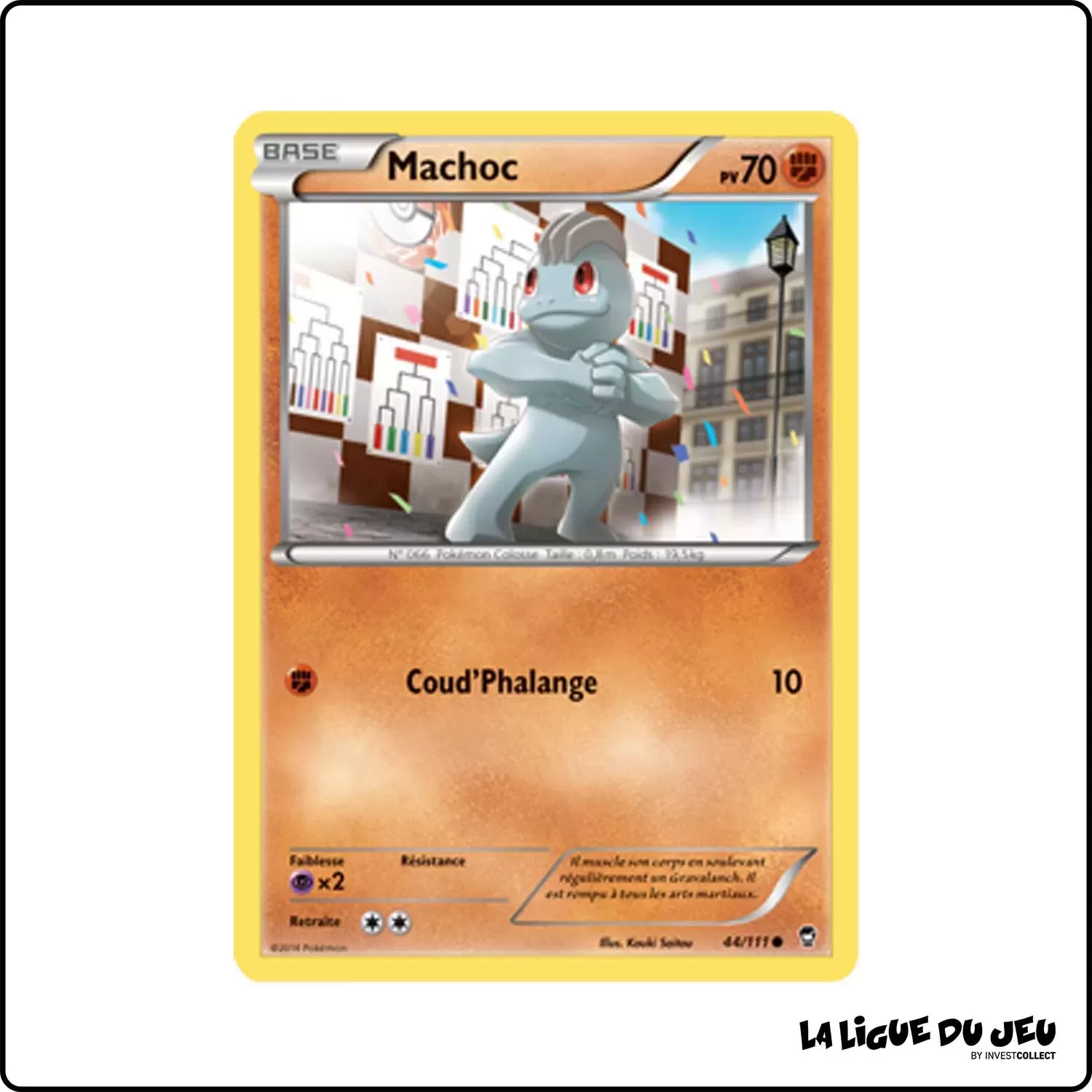 Commune - Pokemon - Poings Furieux - Machoc 44/111 Pokemon Company - 1