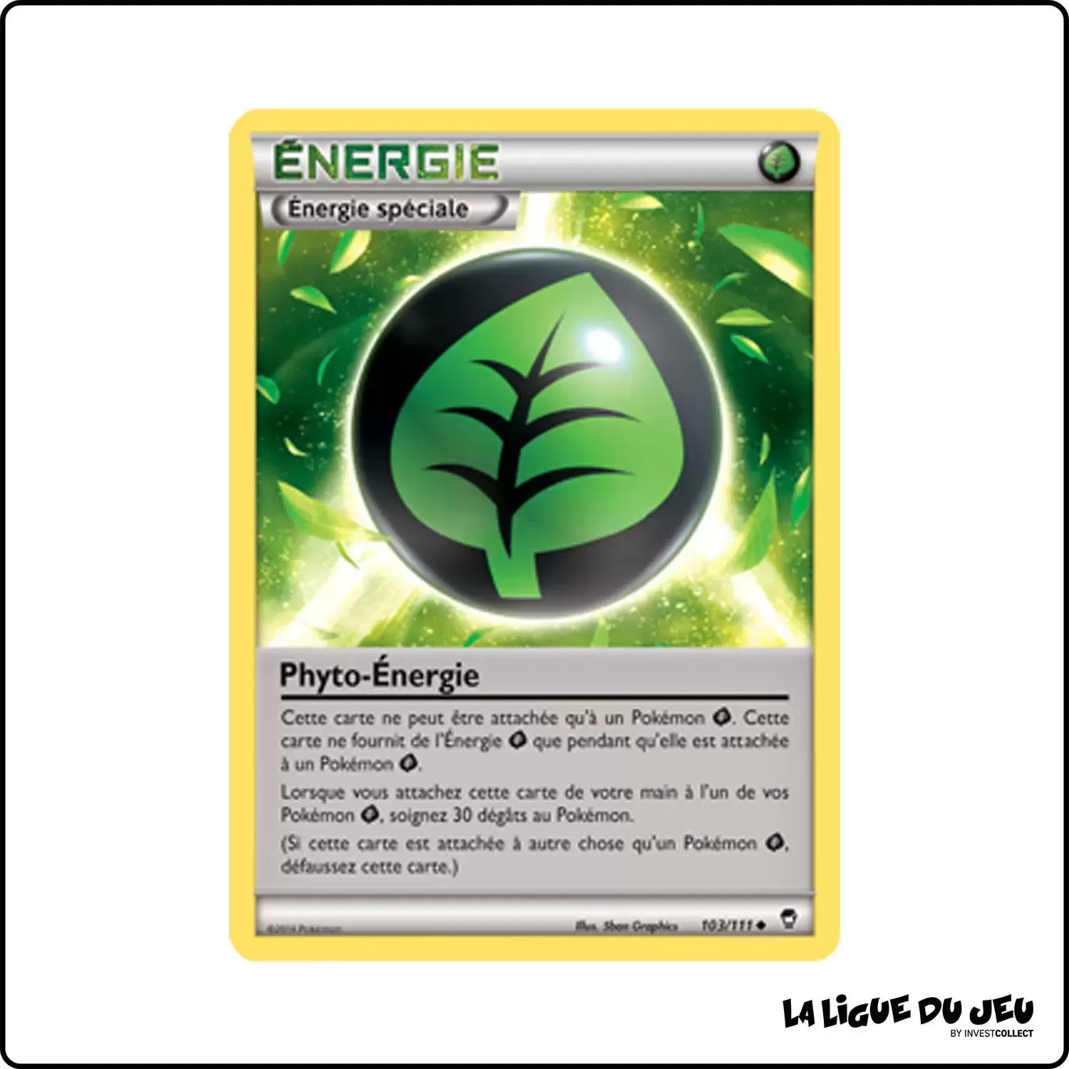 Peu commune - Pokemon - Poings Furieux - Phyto-Énergie 103/111 Pokemon Company - 1